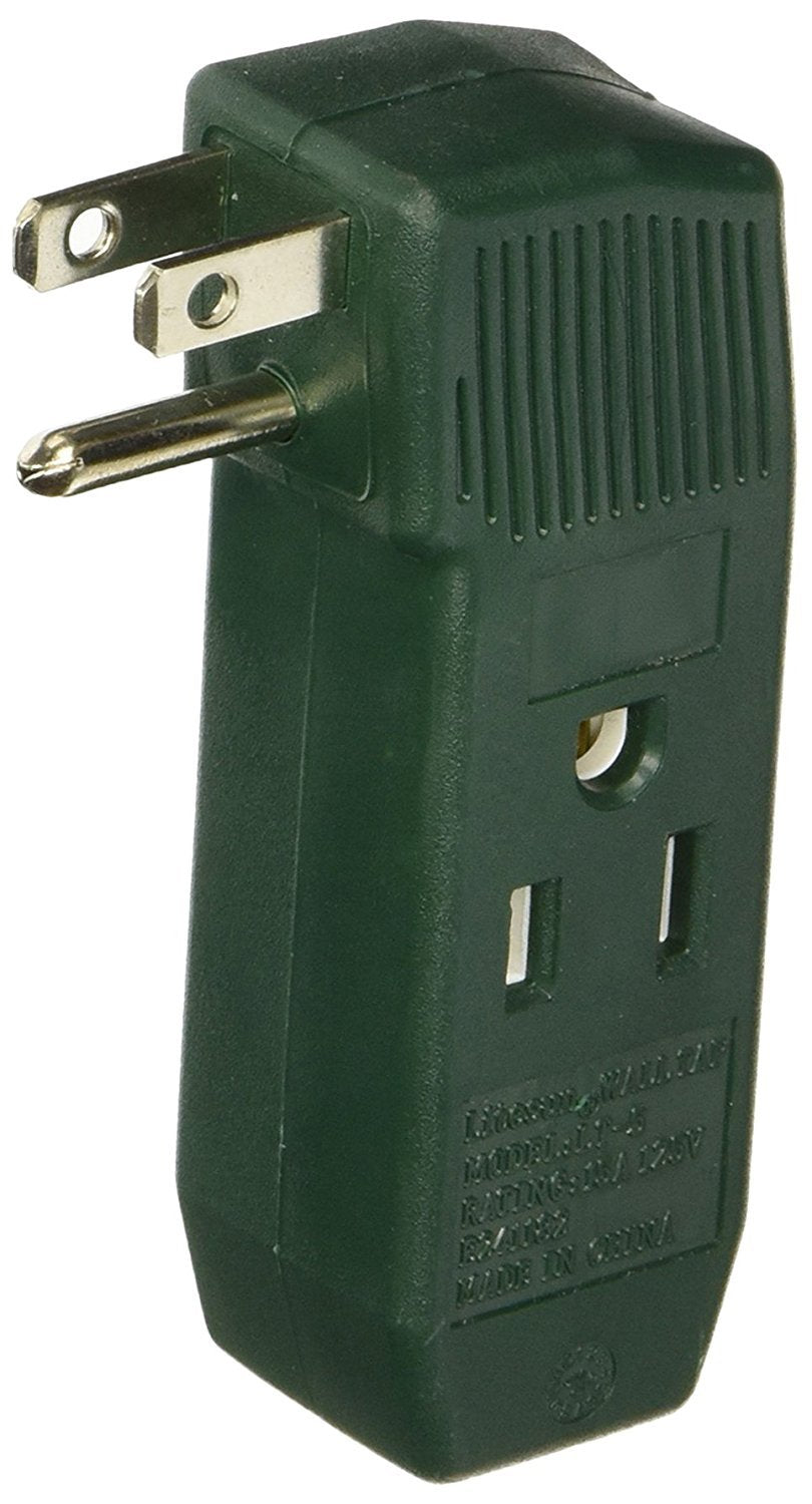 IIT vertical wall tap 3-outlet adapter - UL listed