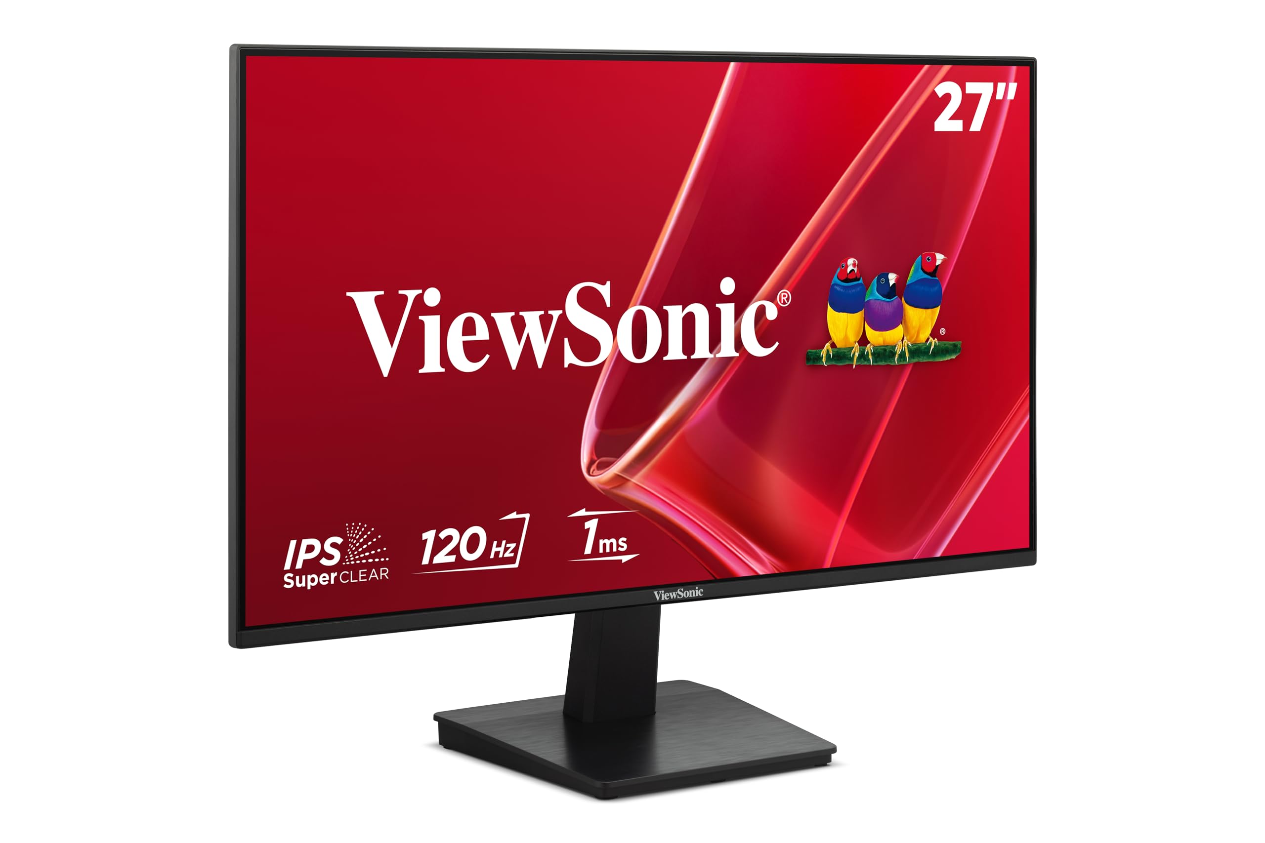 ViewSonic VA2748-MH 27 Inch 1080p Monitor, IPS Display with 120Hz for Immersive Home and Office Viewing, Variable Refresh Rate, 