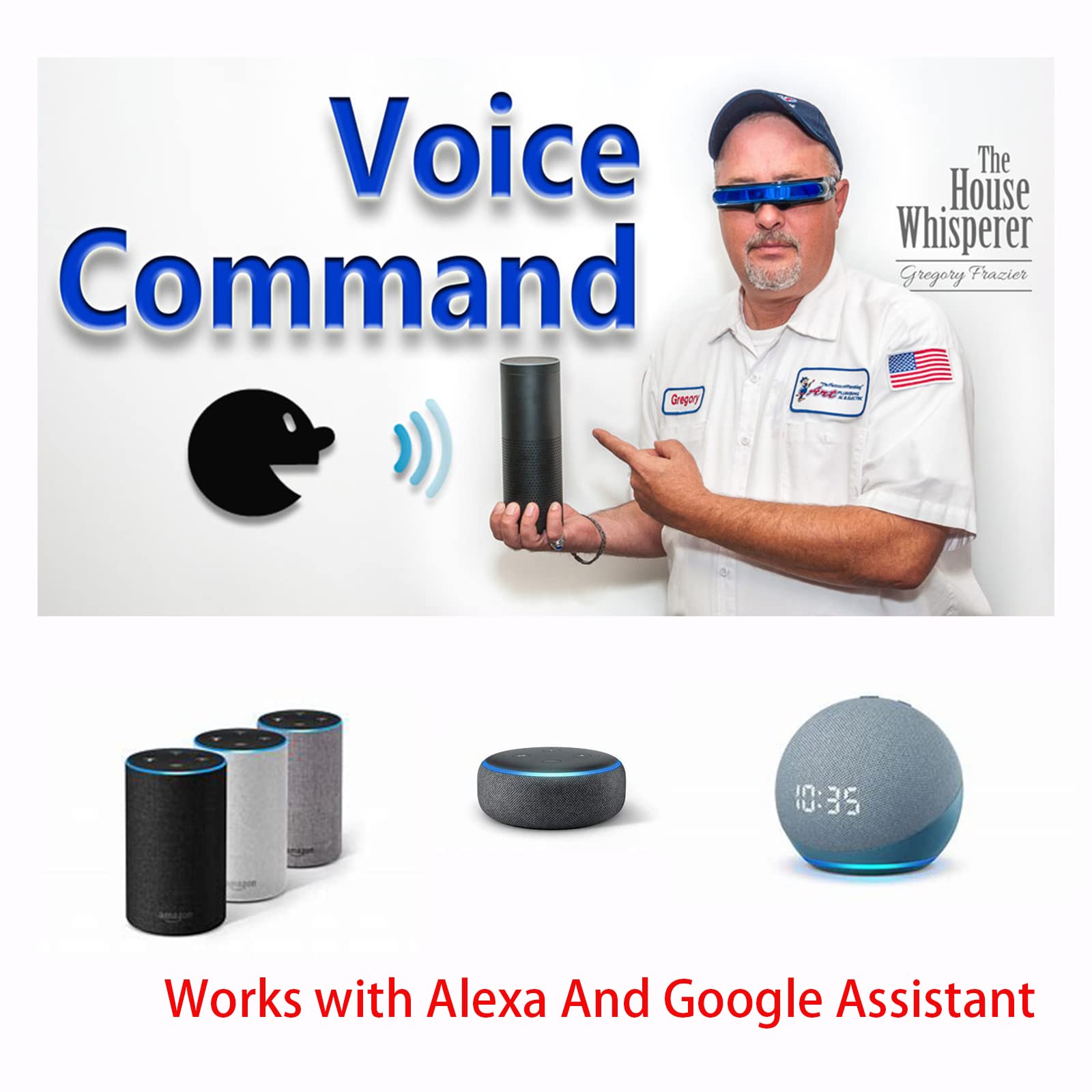 Universal Smart Wifi Ceiling Fan Remote Control Kit, Compatible With Alexa, Google Assistant And Smart Life App, No Hub Required