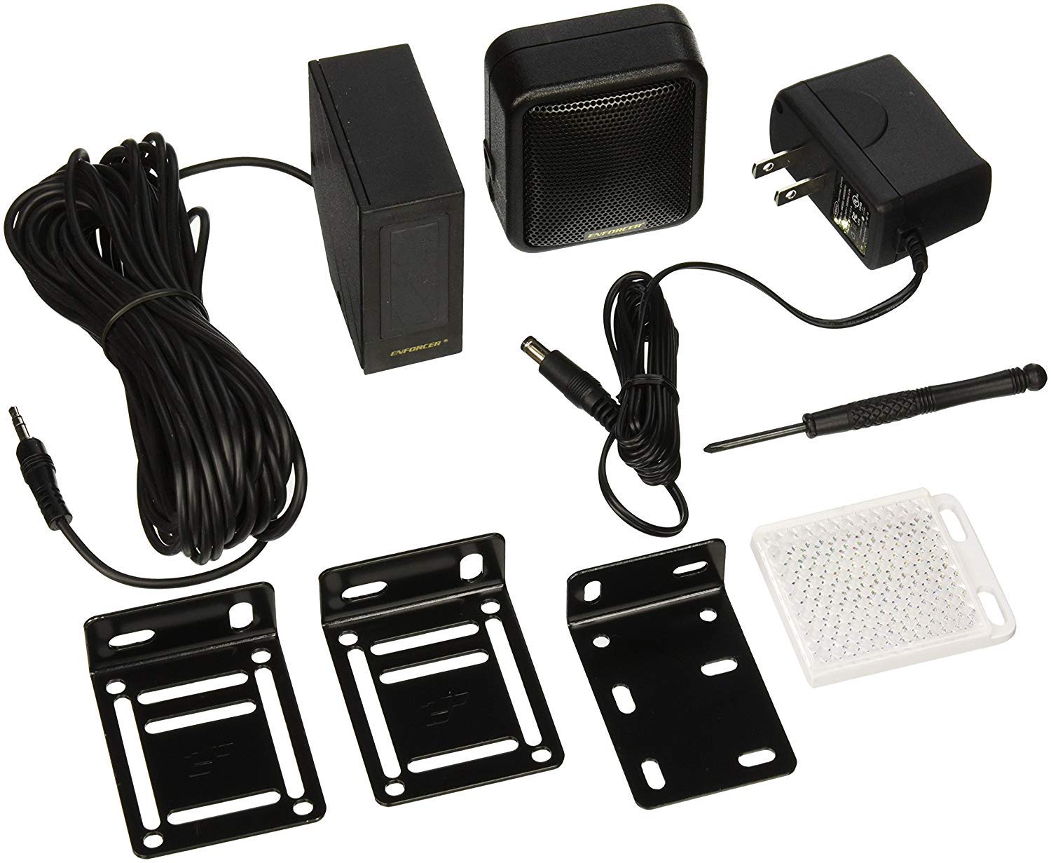 Seco-Larm E-931Cs22Rrcq Enforcer Nir Retro-Reflective Entry Alert System, Up To 22 Ft Of Sensing Range, Speaker Volume Adjustmen