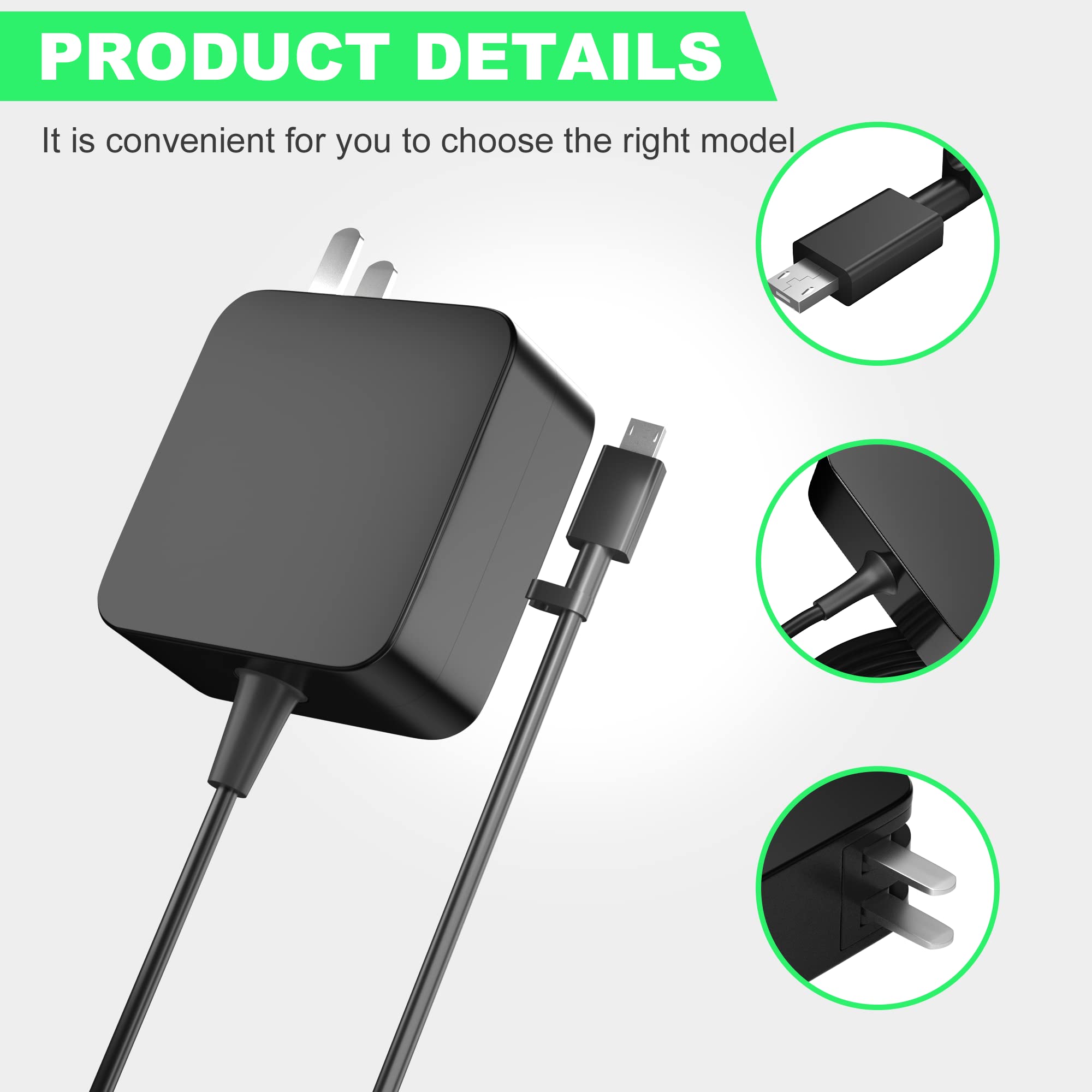 33W 19V 1.75A Laptop Charger For Asus Chromebook Flip C100Pa C100P C100 C201 C201P C201Pa Eeebook X205 X205T X205Ta Vivobook E20
