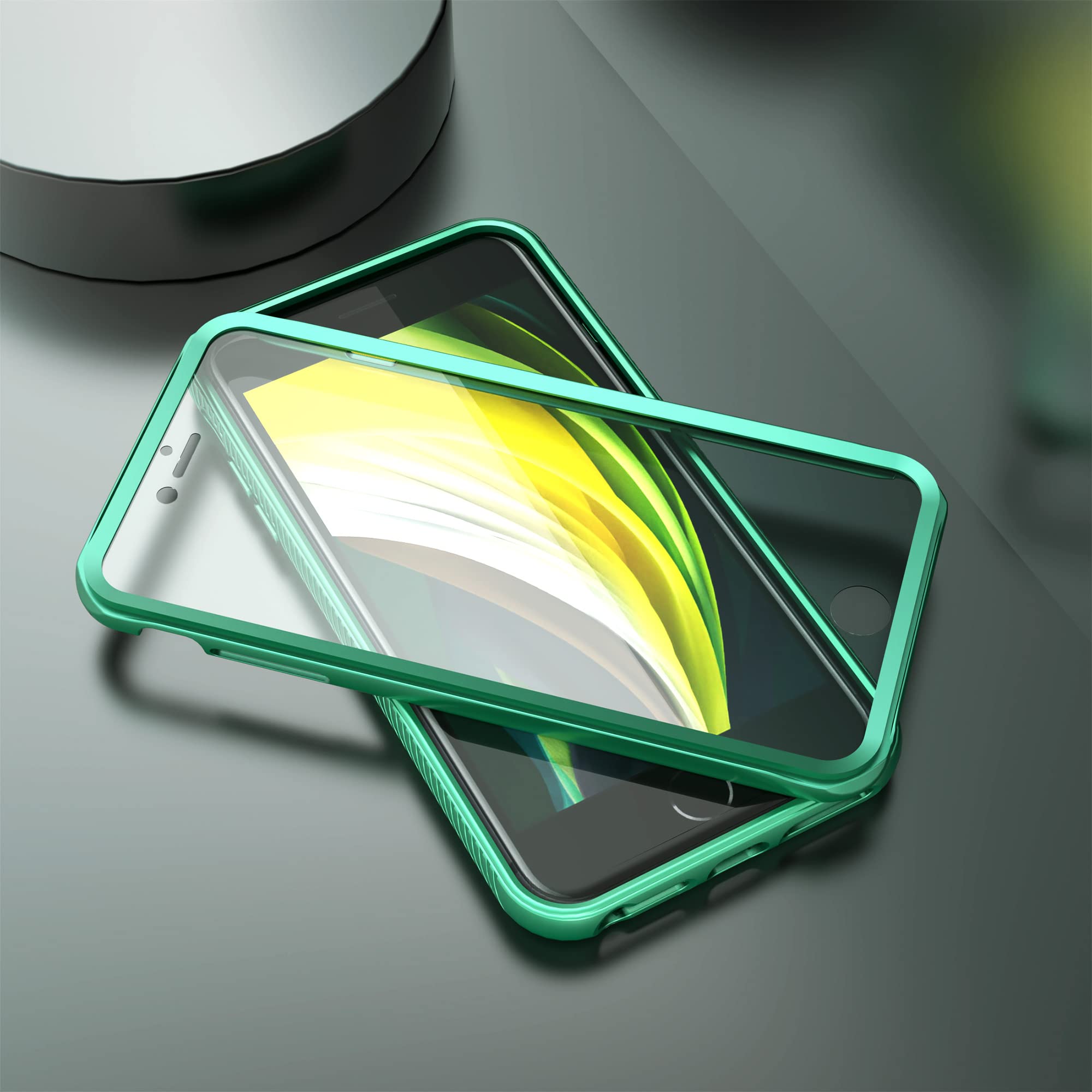 Idweel Iphone 8 Plus Case, Iphone 7 Plus Case, Full Body Durable Shockproof Case With Build In Screen Protector Heavy Duty Shock