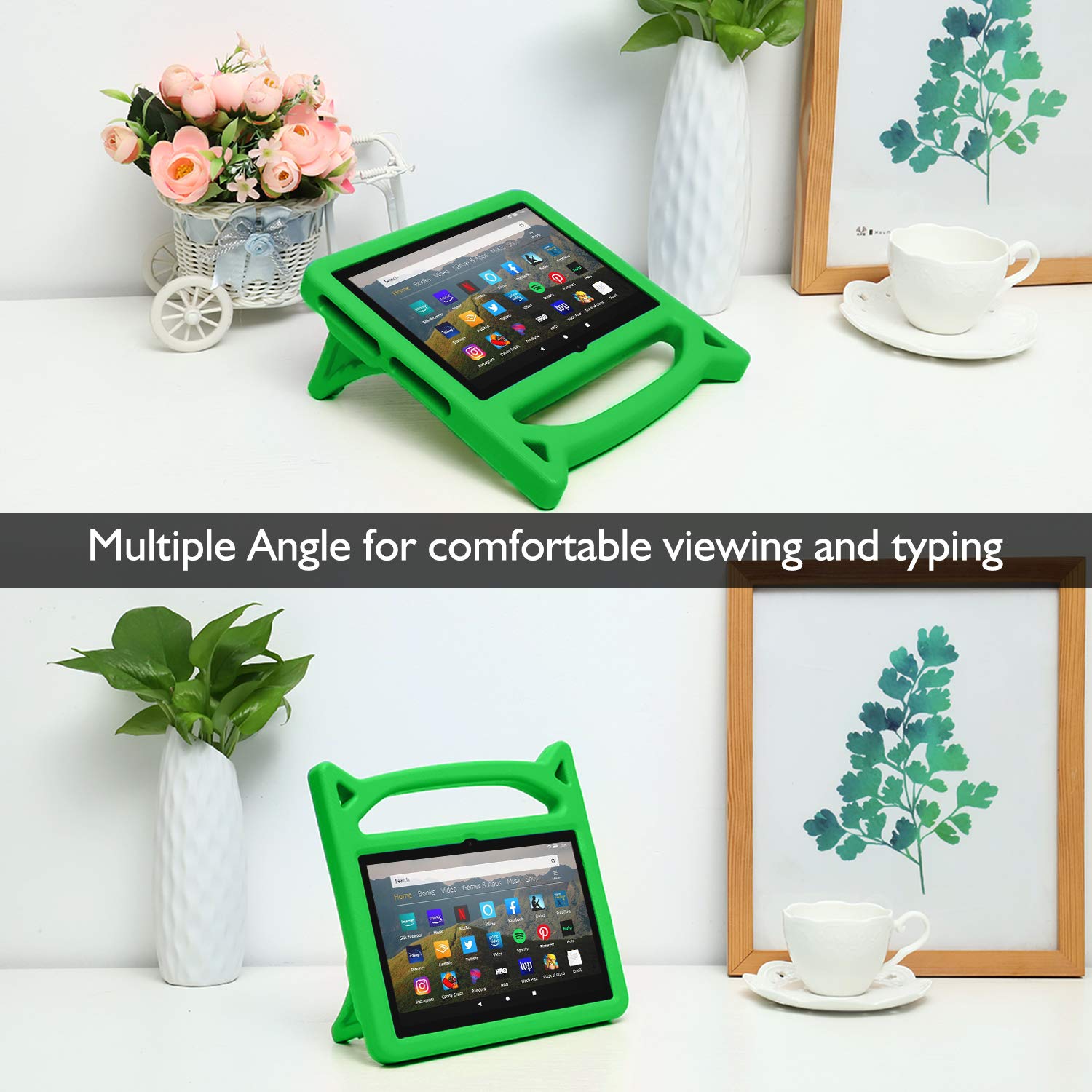 (Only Compatible With 2020/2022 Release,10Th/12Th Generation) New Case For Kids, Dinines Lightweight Anti Slip Shock Resistant K