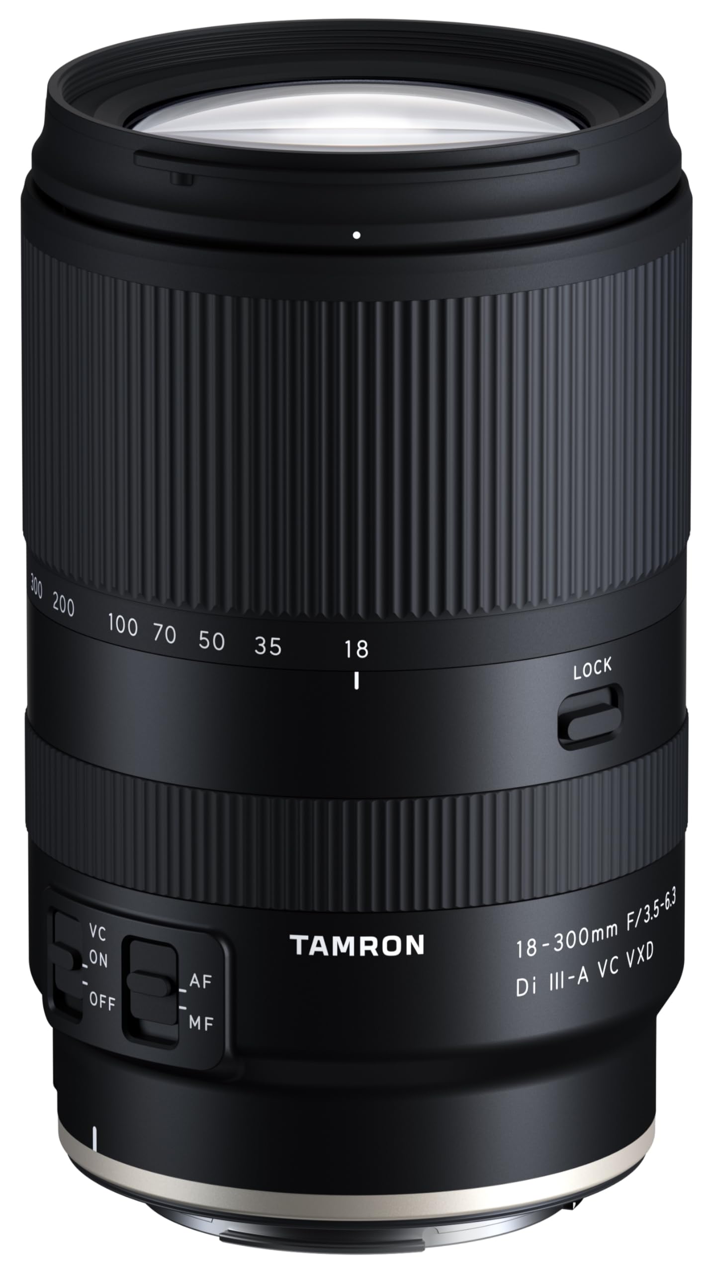 Tamron 18-300mm F/3.5-6.3 Di III-A VC VXD Zoom Lens - All-in-One Versatile Range - Vibration Compensation System - Canon R APS-C