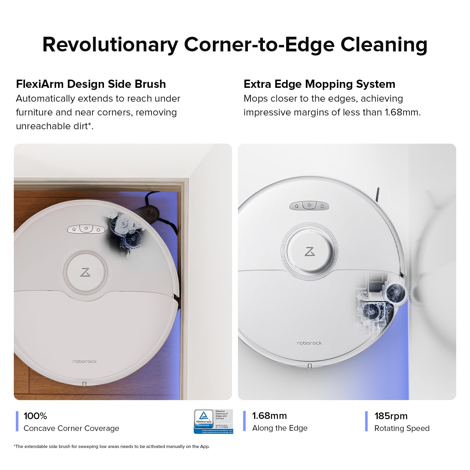 Roborock S8 Max Ultra With Auto Water Refilling And Drainage System Robot Vacuum And Mop, Flexiarm Design, Smart Dirt Detection,