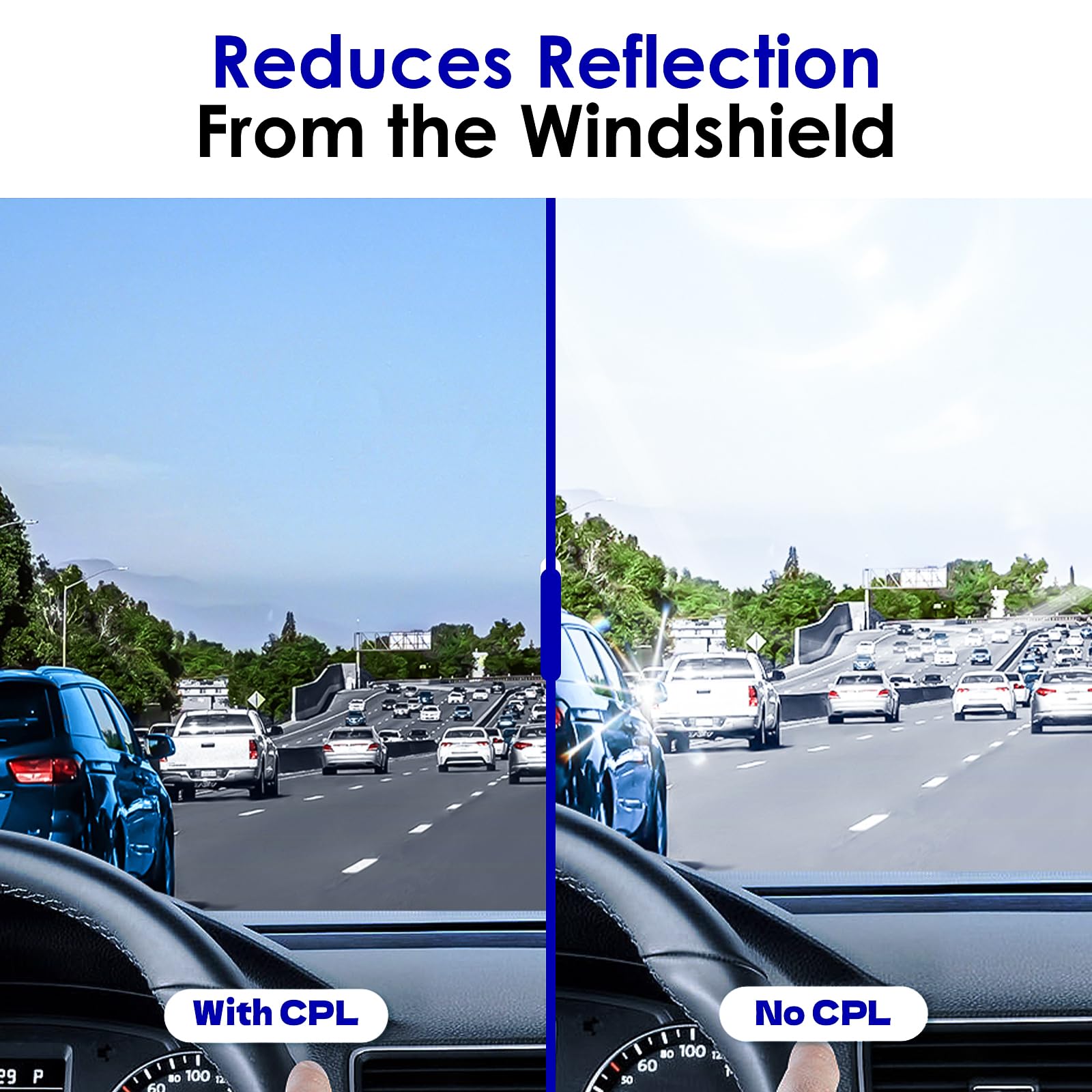 90Go 30mm Circular Polarizer CPL Filter for Garmin Mini 2 47 57 Dash Cam Optical Glass Glare Reduction