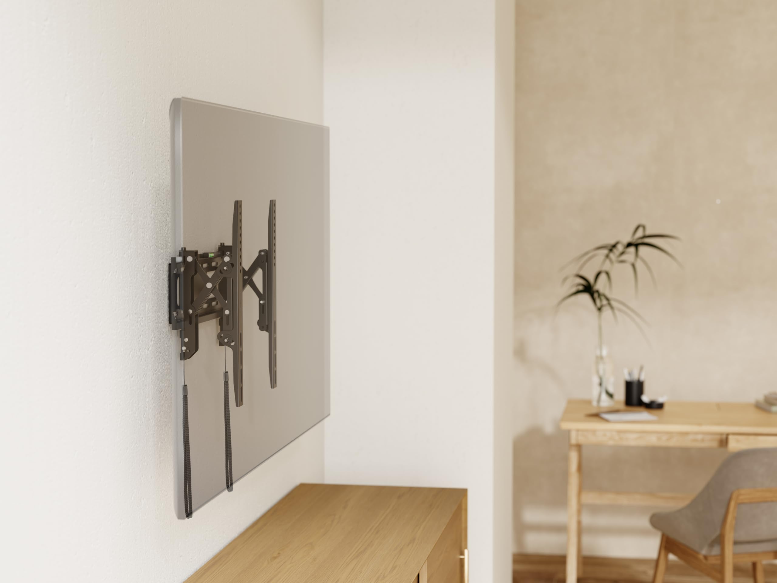 Ynvision.Design Advanced Tilt Tv Wall Mount | Easily Tilt, Pull Out, Swivel And Service Television Without Tools | Heavy Duty Br