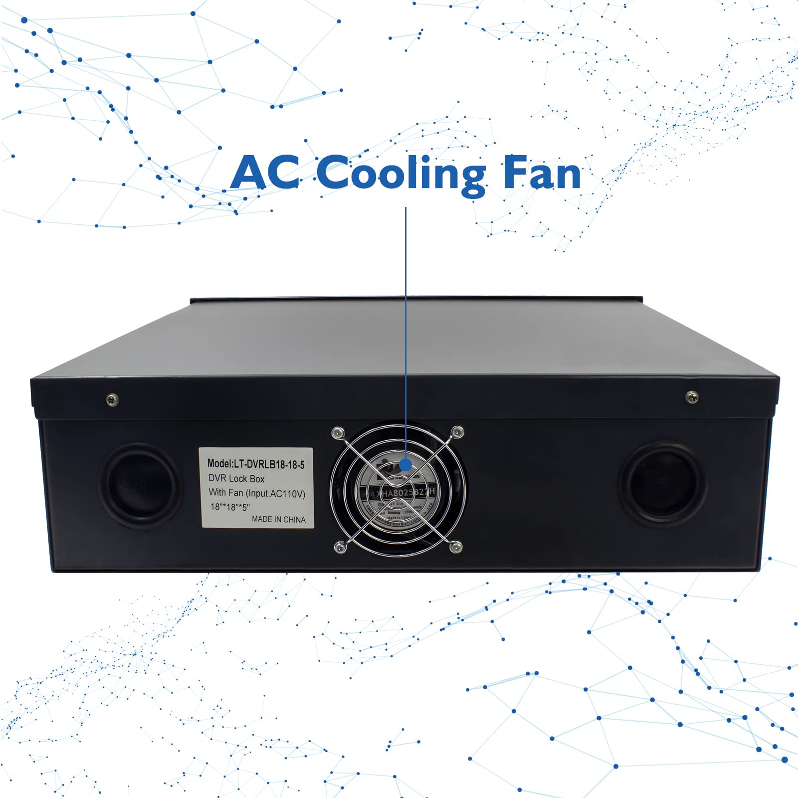 Thepoestore 18In X 18In X 5In Nvr/Dvr Lock Box