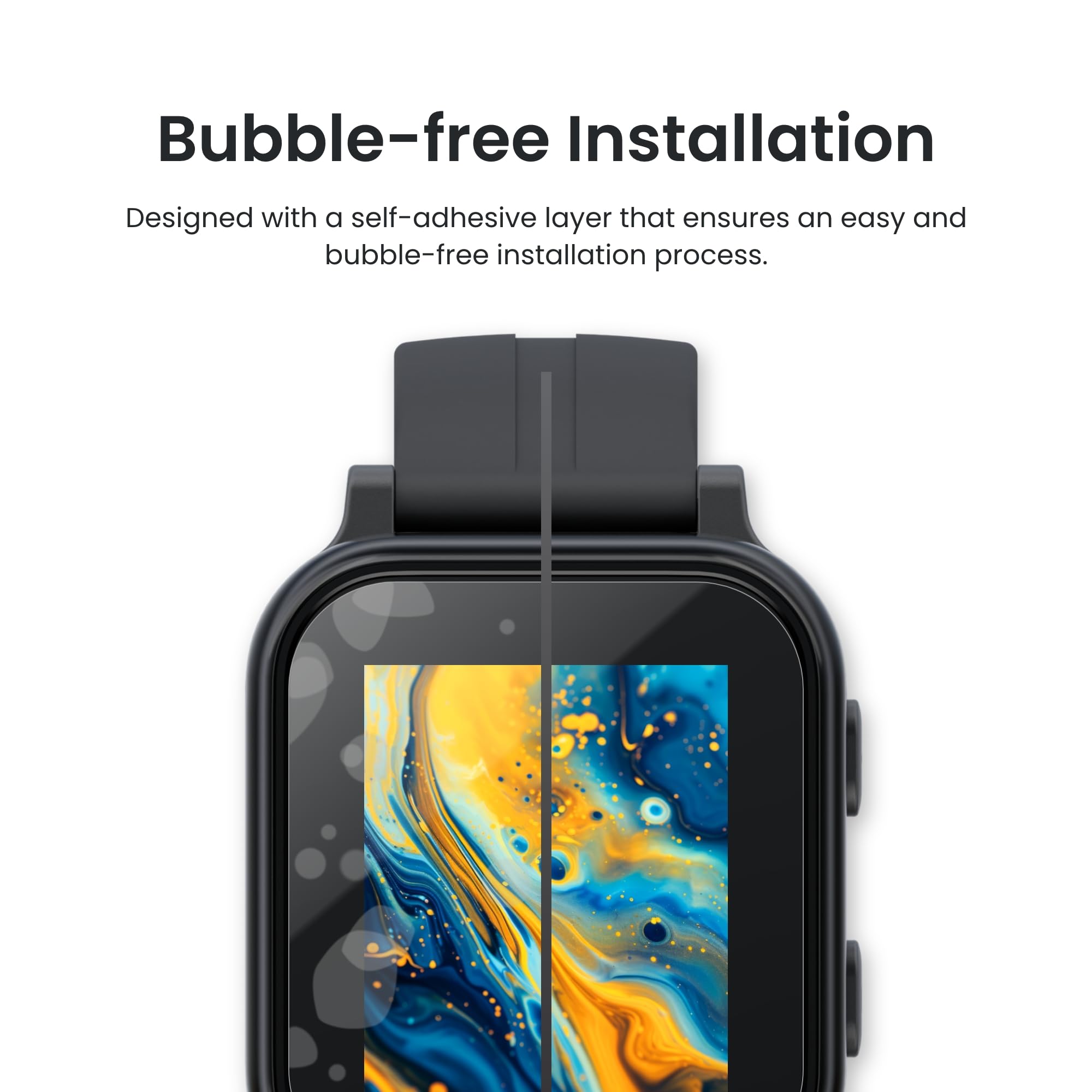 Gabb Watch 3/3E Screen Protector, Tempered Glass, Scratch Resistant, Protective Smart Watch Cover