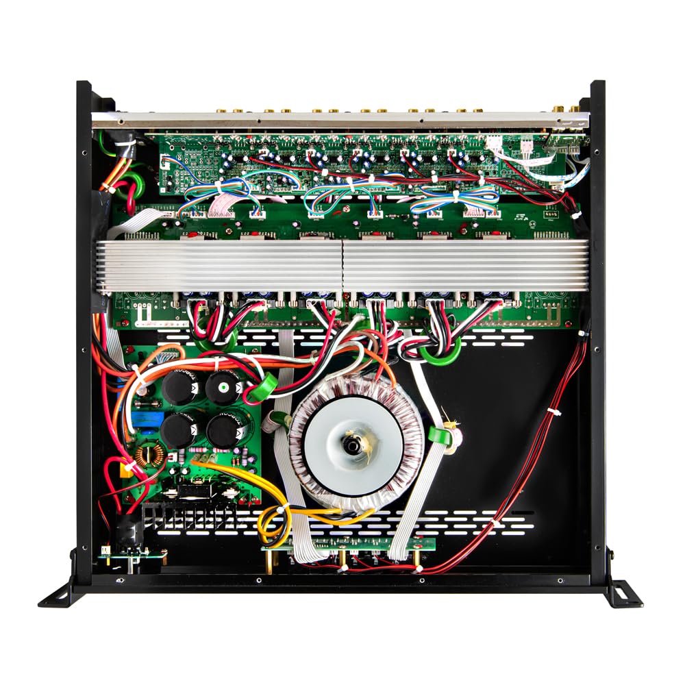 OSD MX1280 GEN2 6 Zone Amplifier 12Ch x 80W, Class D, Front Panel On/Off Buttons, Distributed Audio
