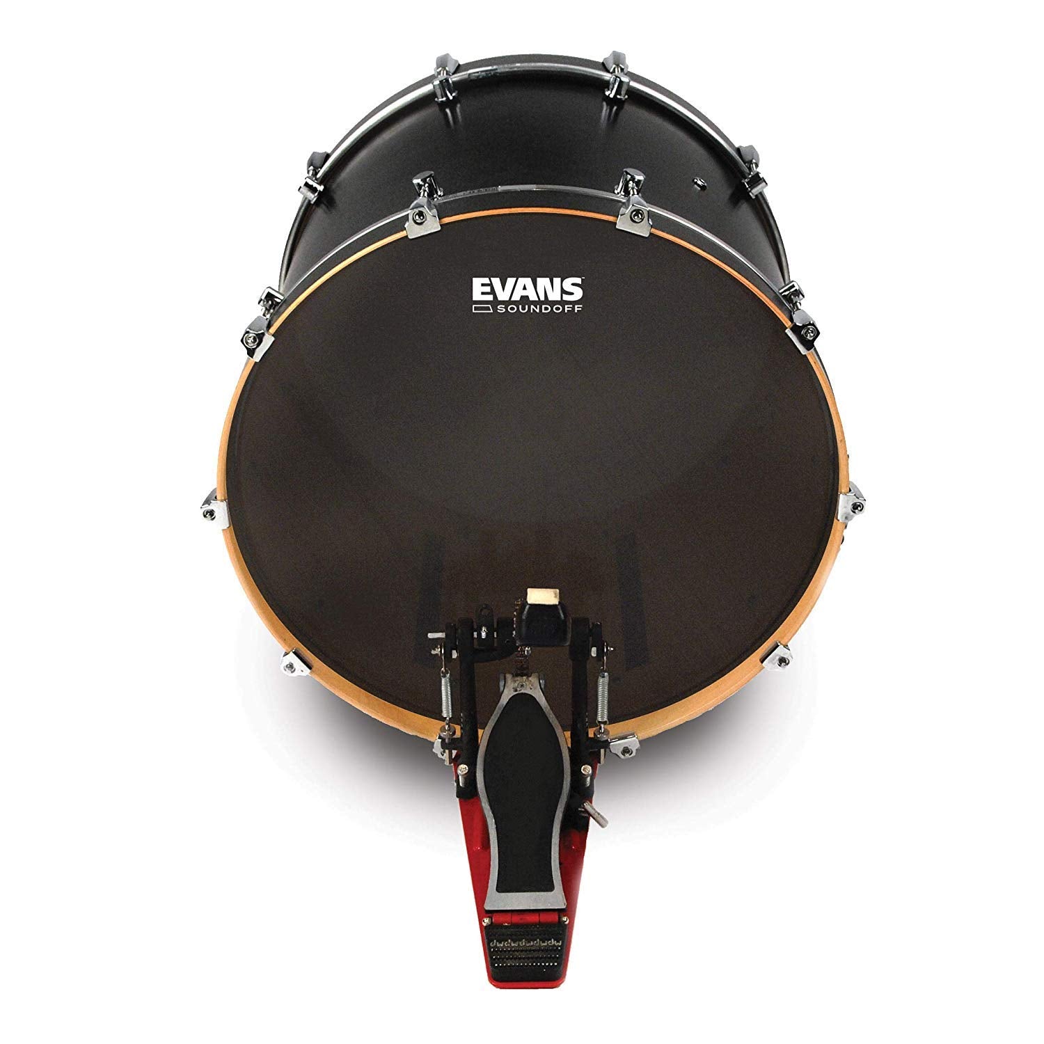 Evans Db Zero Drum Heads   Featuring Single Ply Shockweave Mesh   Low Volume Drumhead   Bass, 22 Inch