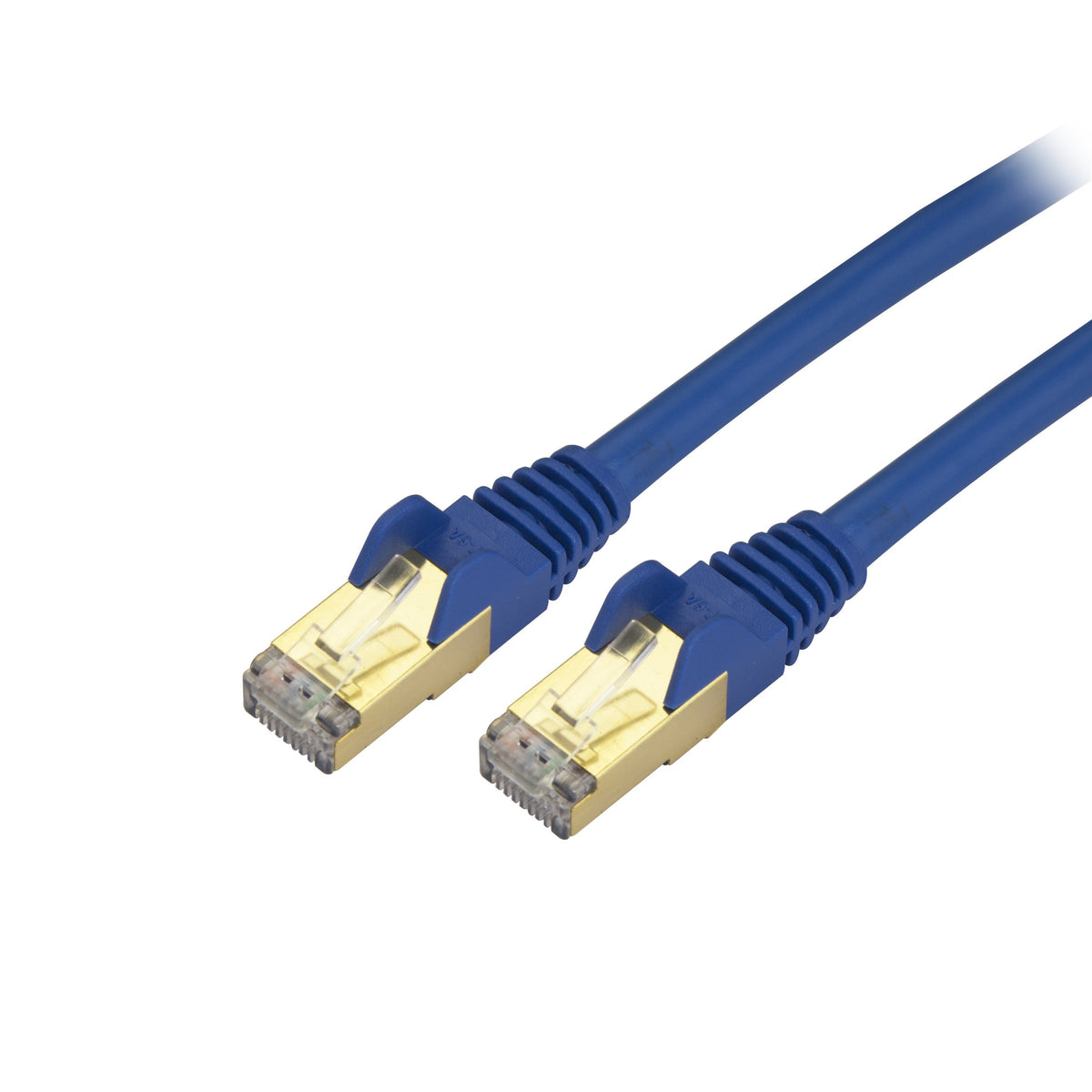 Startech.Com 9Ft Cat6A Ethernet Cable   10 Gigabit Shielded Snagless Rj45 100W Poe Patch Cord   10Gbe Stp Network Cable W/Strain