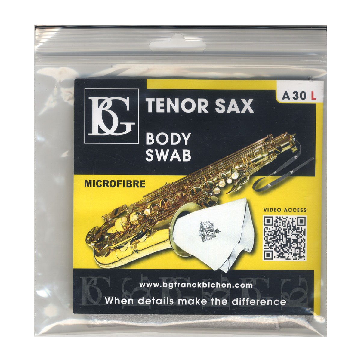 Bg A30 Body Swab For Tenor Sax