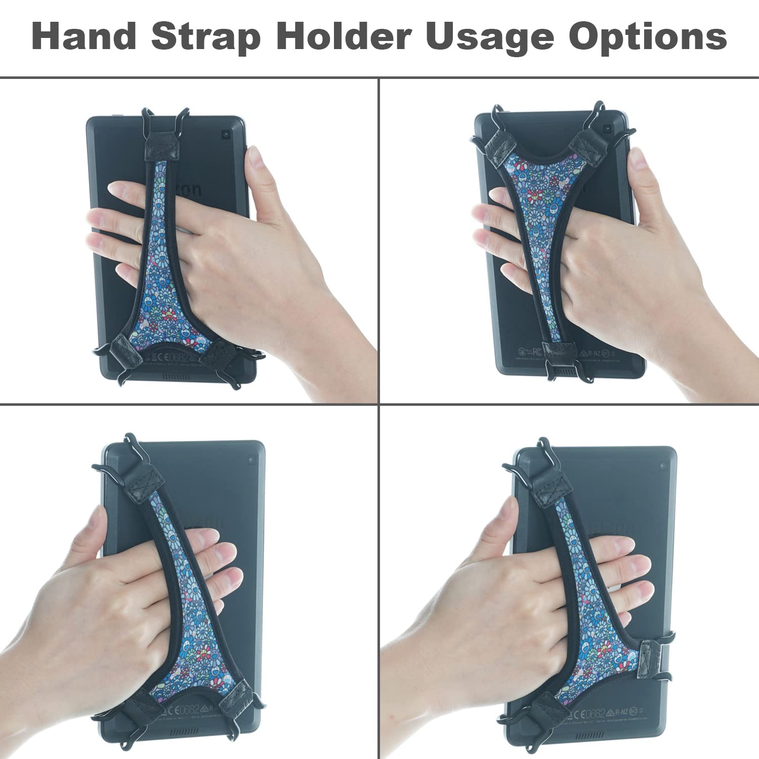Tfy Security Hand Strap Holder Finger Grip For Kindle E Readers   6'' / Kindle Paperwhite/Voyage/Oasis/Nook Glowlight Plus/Sony
