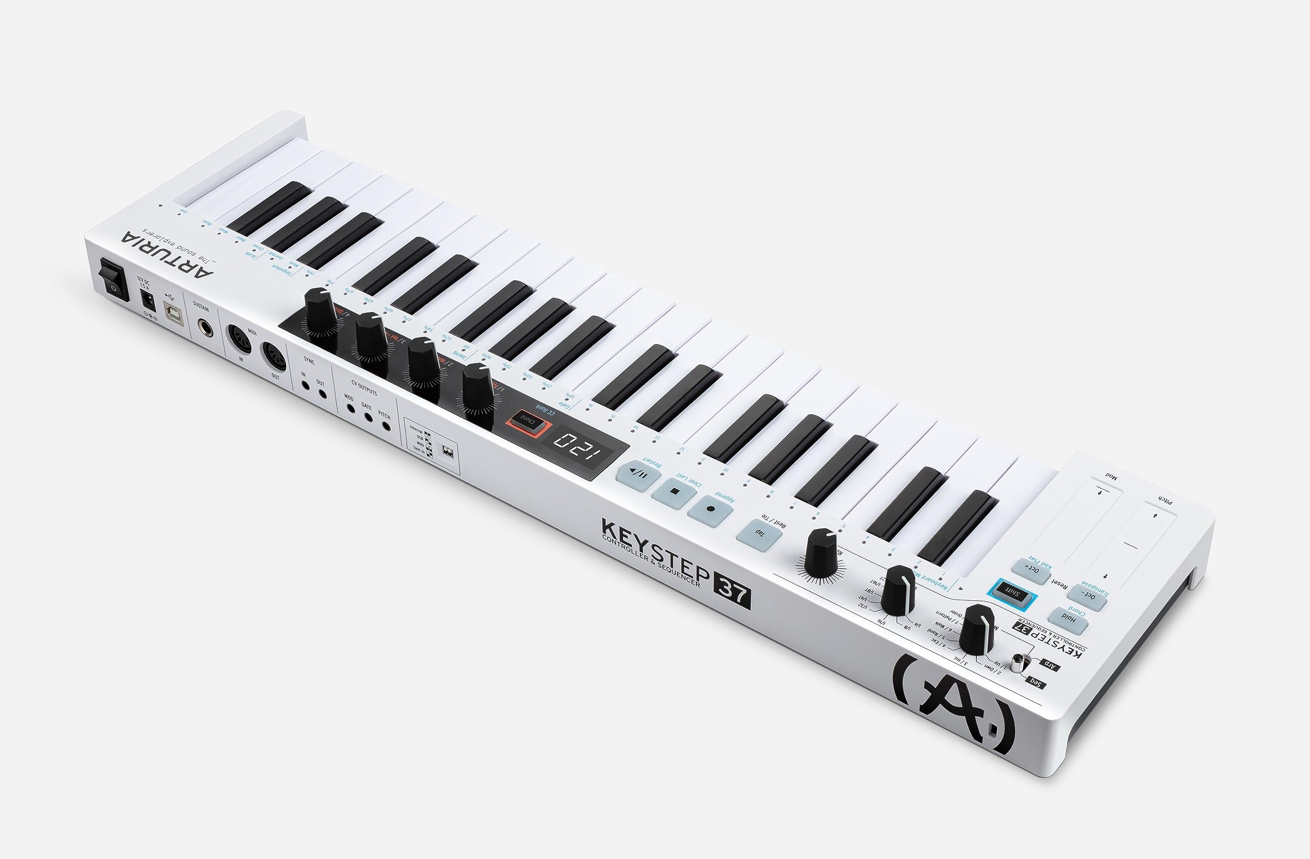 Arturia Keystep 37 Controller & Sequencer Usb/Midi/Cv Keyboard Controller