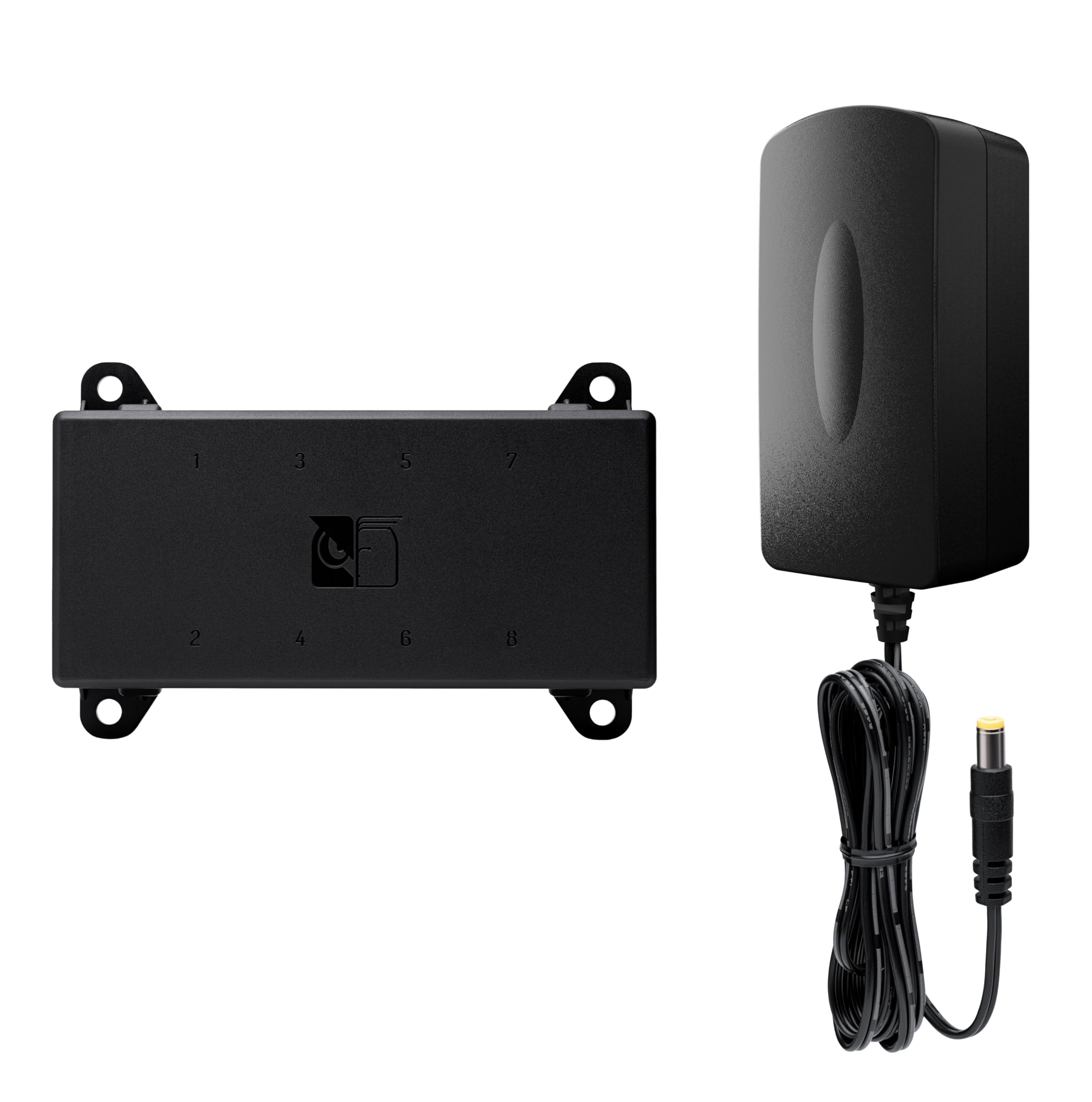 Noctua NV-SPH1, Powered Fan Hub Set with NV-PS1 230/115V AC to 12V DC Power Supply and NV-FH2 8-Way Fan Splitter Board, Ideal fo