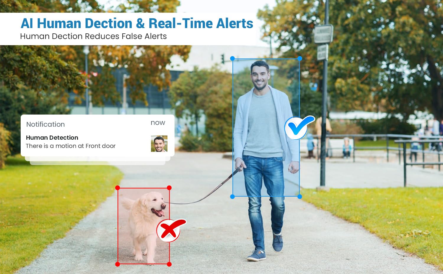 Boldhero 1080P Video Doorbell Camera Wireless Wi Fi Cam With, Ai Motion Detection Two Way Talk, Night Vison, Cloud Storage, 2.4G