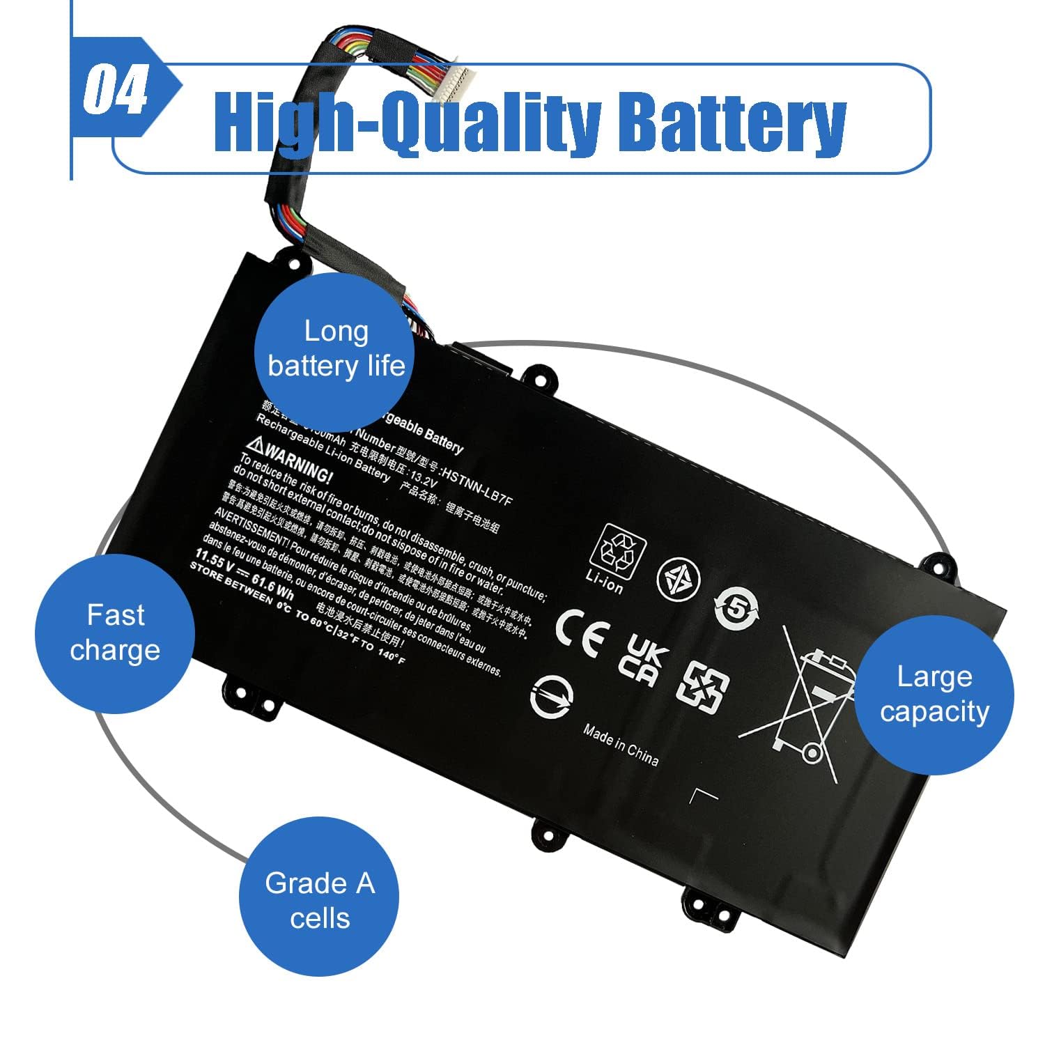 Dentsing Sg03Xl 849048 421 849314 850 Laptop Battery For Hp Envy M7 17T U100 Series M7 U109Dx M7 U009Dx 17 U011Nr W2K87Ua 17 U11