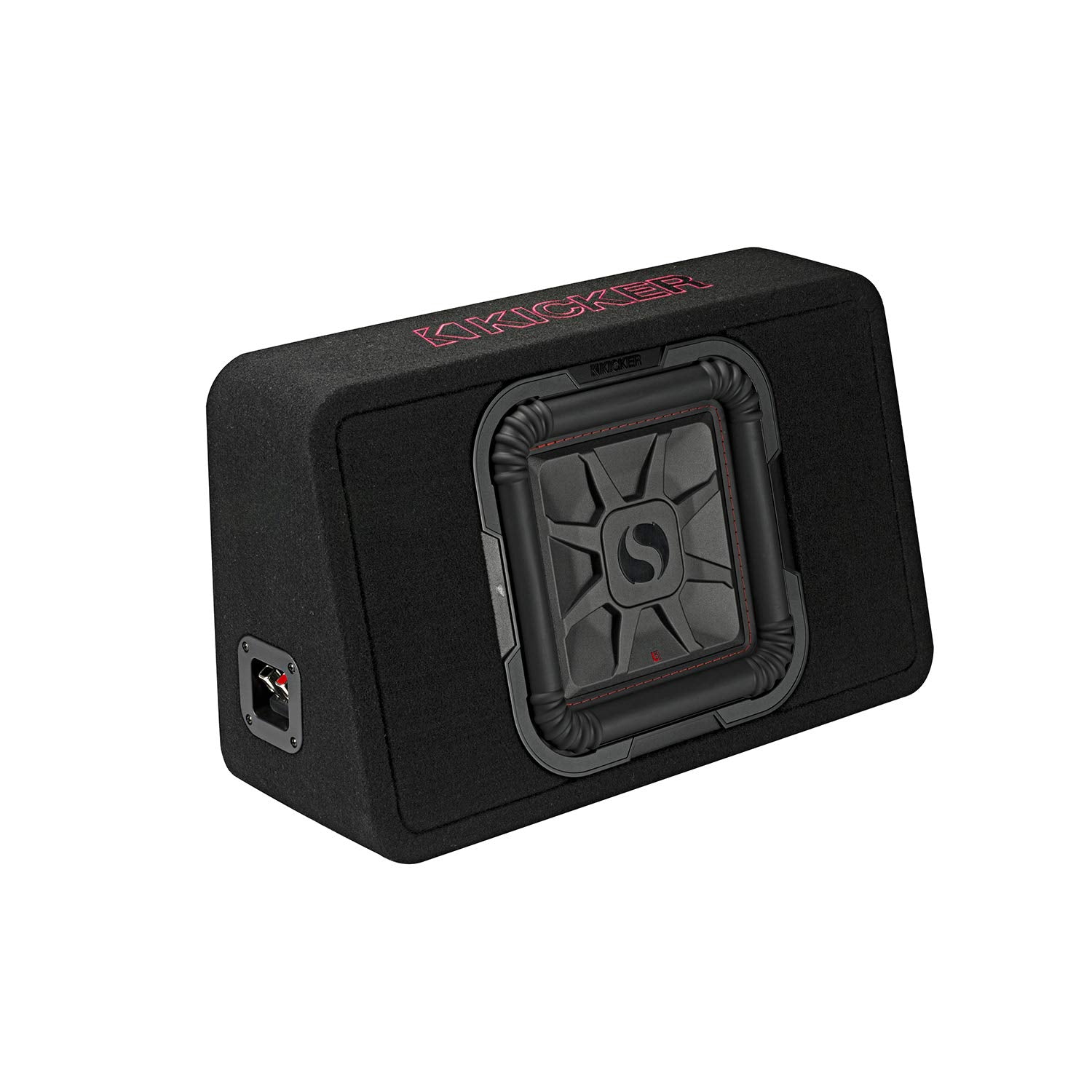 Kicker 46Tl7T102 Tl7T 10'' (25Cm) Solo Baric Subwoofer In Thin Profile Enclosure, 2 Ohm, 500 Watt