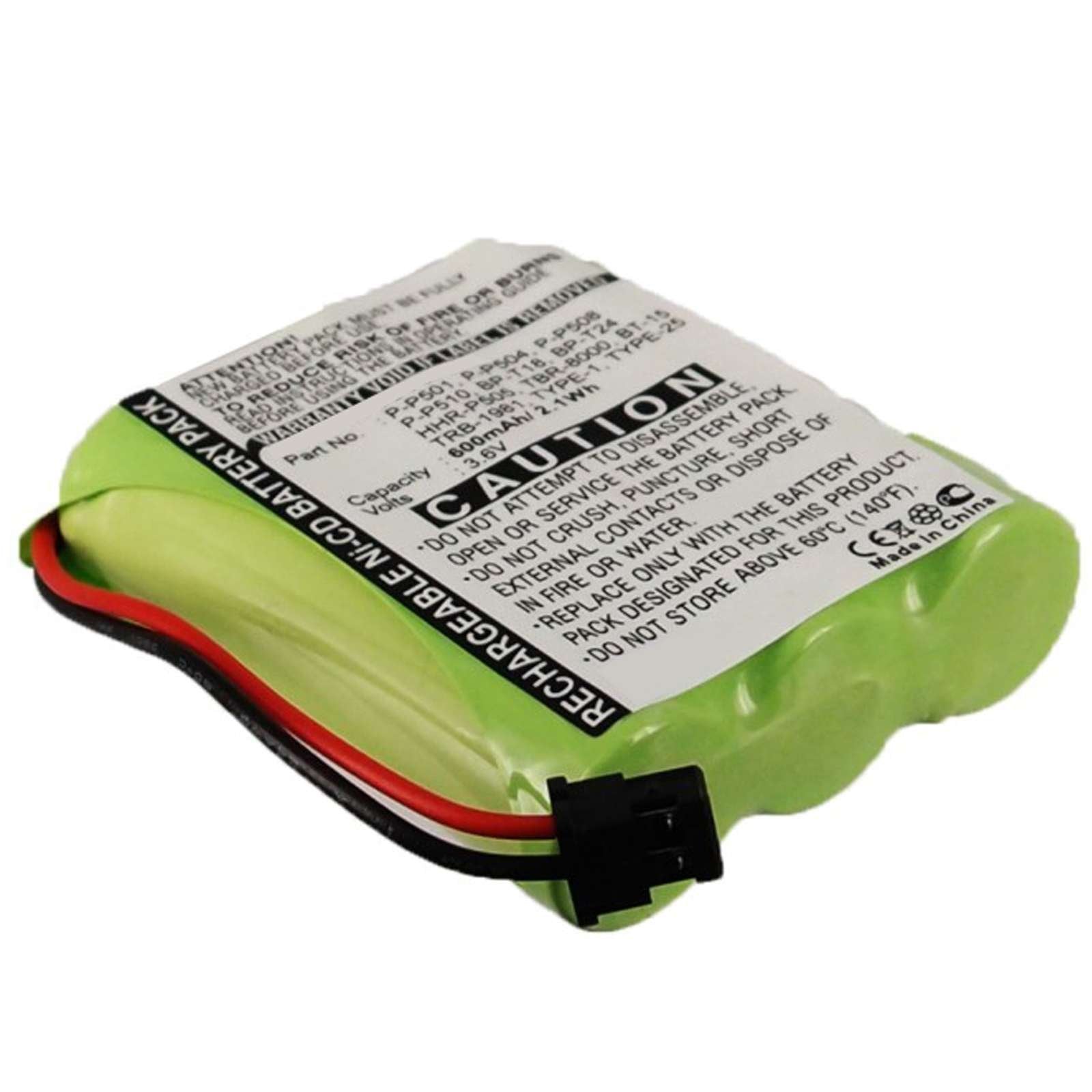 Ultralast Ul 505 Cordless Phone Battery For Panasonic Hhr P505 Equivalent