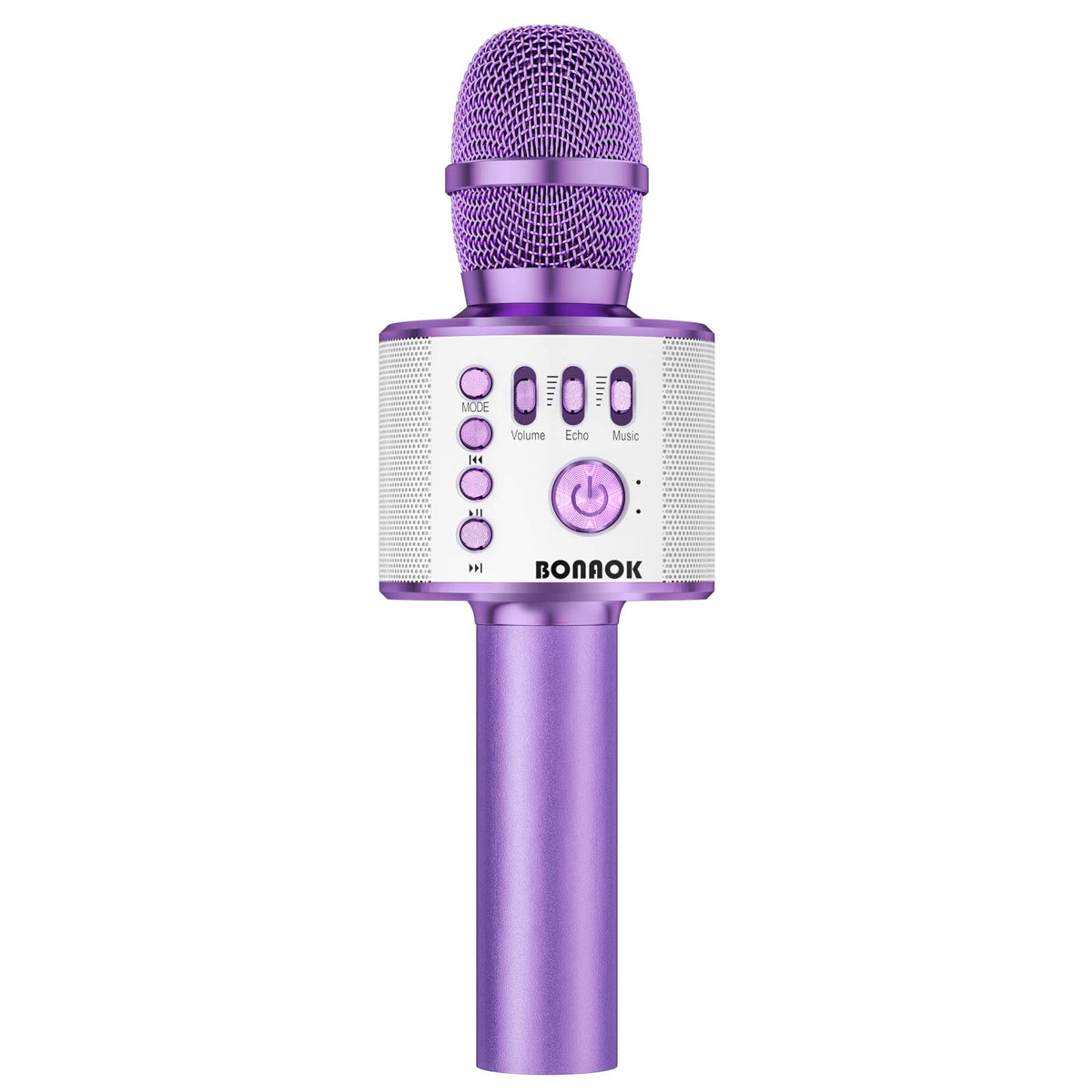 Bonaok Wireless Bluetooth Karaoke Microphone, 3 In 1 Portable Handheld Mic Speaker Machine For All Smartphones, For Girls Boys K