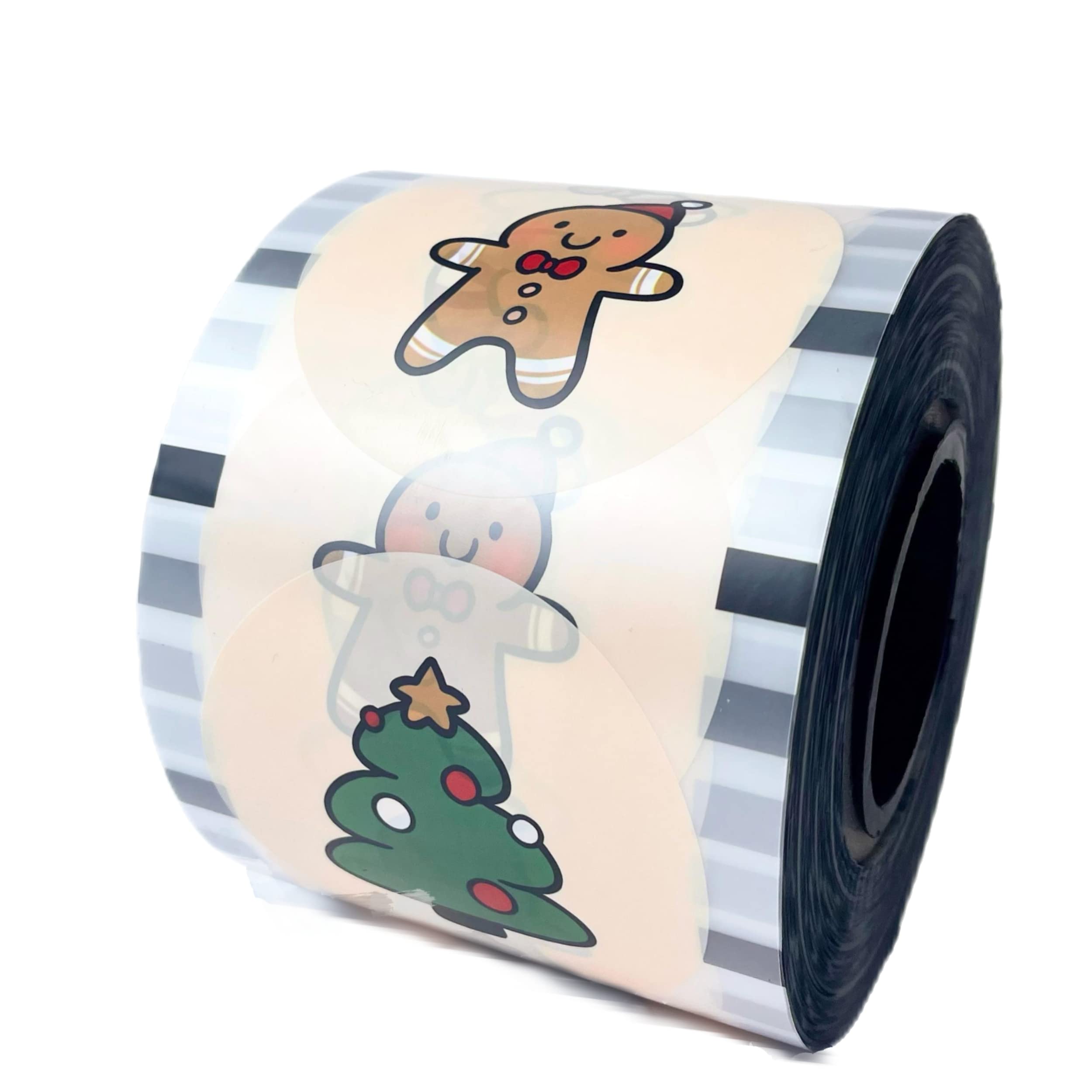 Cup Sealer Film 3275 Pcs   Bubble Tea Cup Sealing Film 95 105 Mm (3.74'') For Pp Plastic Cups/Paper Cups� (Holiday Icon)