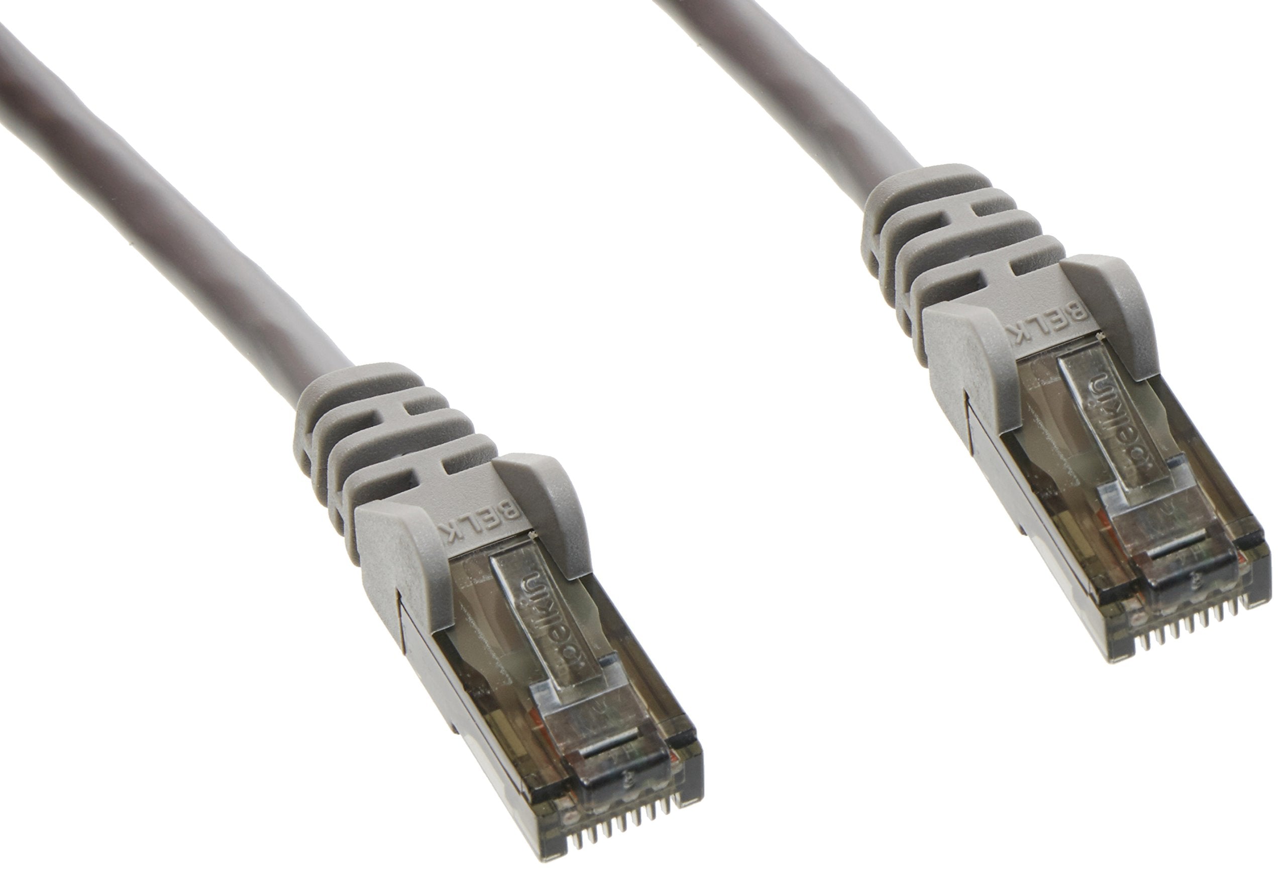 Belkin A3L980 15 S Patch Cable   Rj 45 (M)   15 Ft   Utp (Cat 6)   Gray