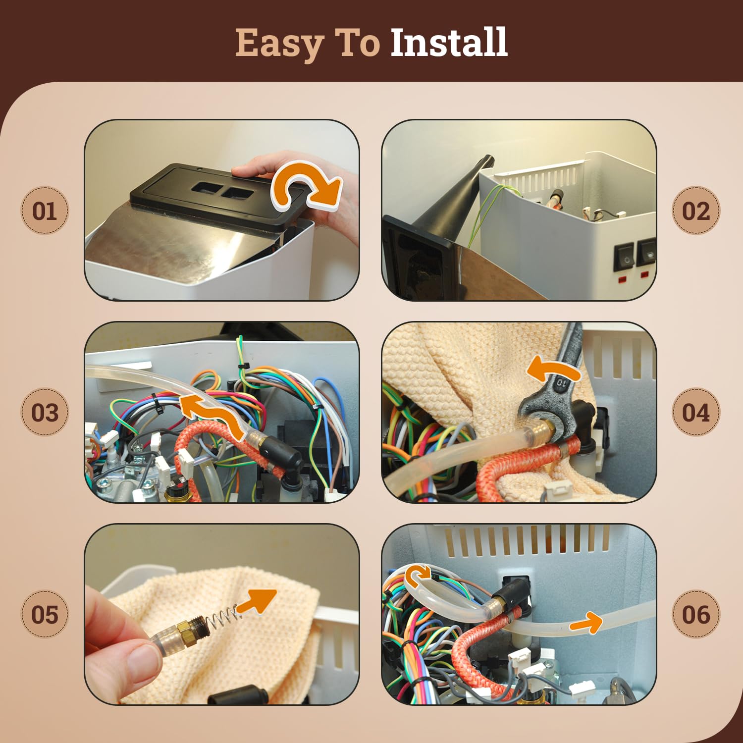 Gaggia Thermostat Replacement, M4 Thread, 107C & 145C   Oem Style Replacement For The Gaggia Classic Pro, Baby, Evolution, Espre