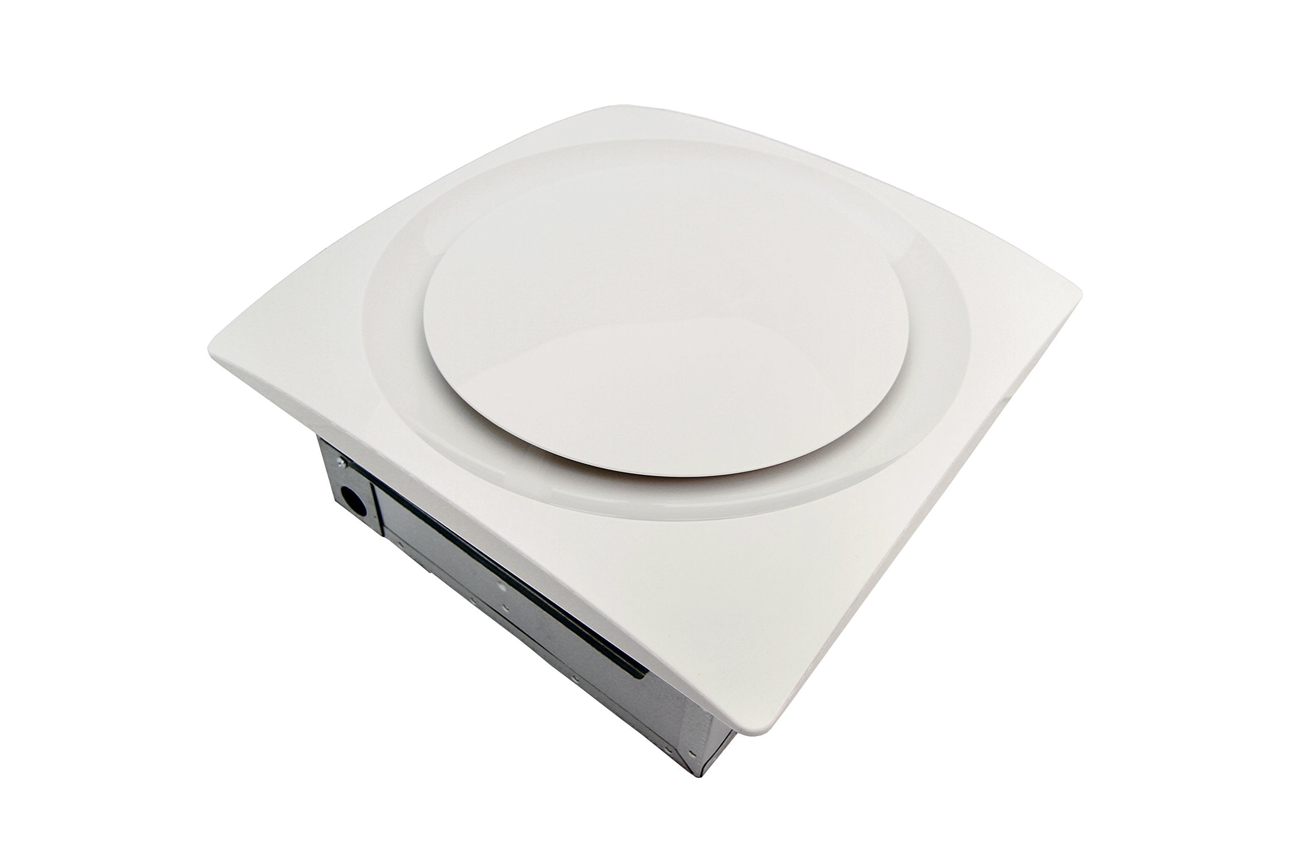 Aero Pure Ap90H S W Quiet 90 Cfm Bathroom Fan With Humidity Sensor, Truewhite Finish