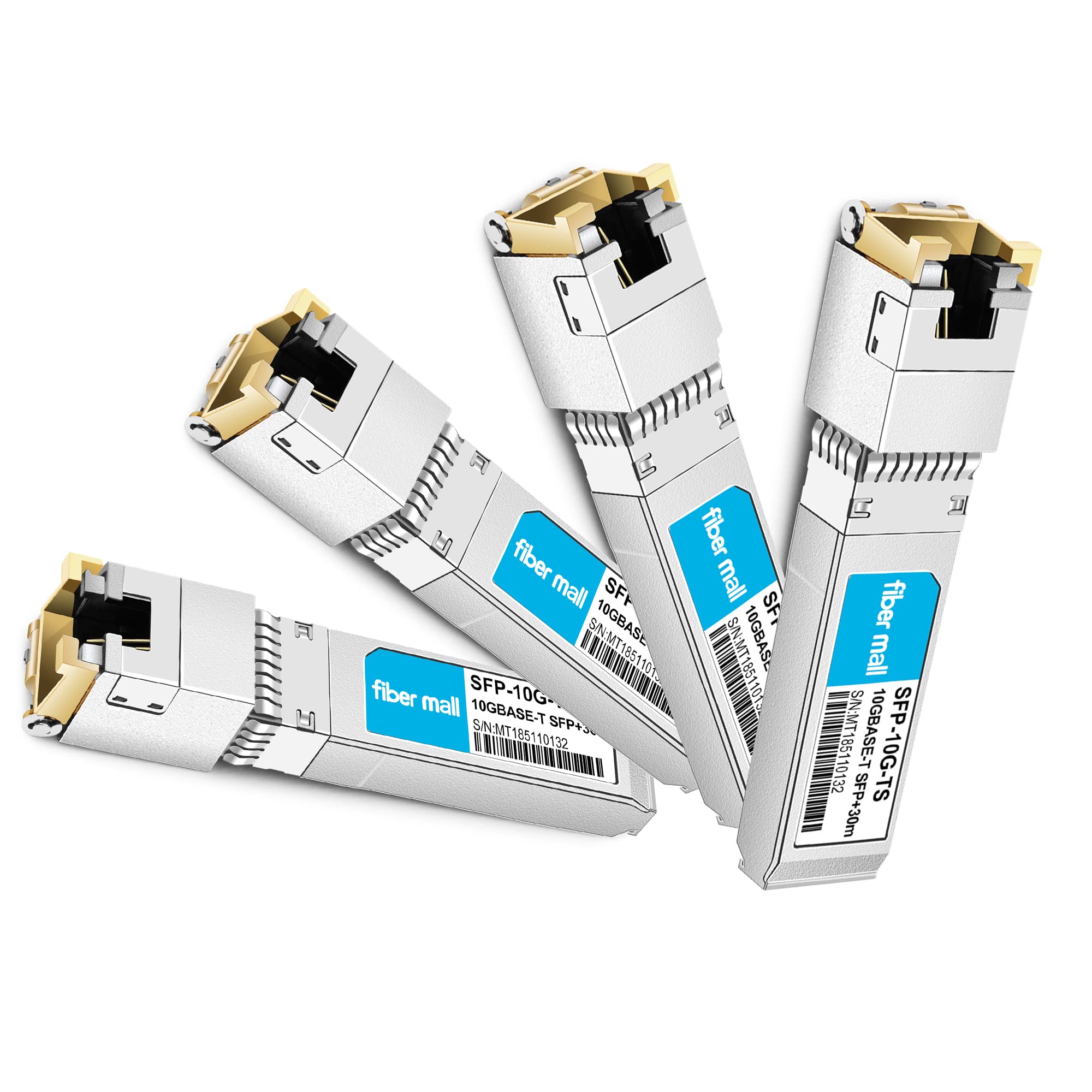 Sfp To Rj45 10Gb For Palo Alto Networks Pan Sfp Plus T 10Gbase T Sfp+ Copper Rj 45 30M Transceiver Module Pack Of 4