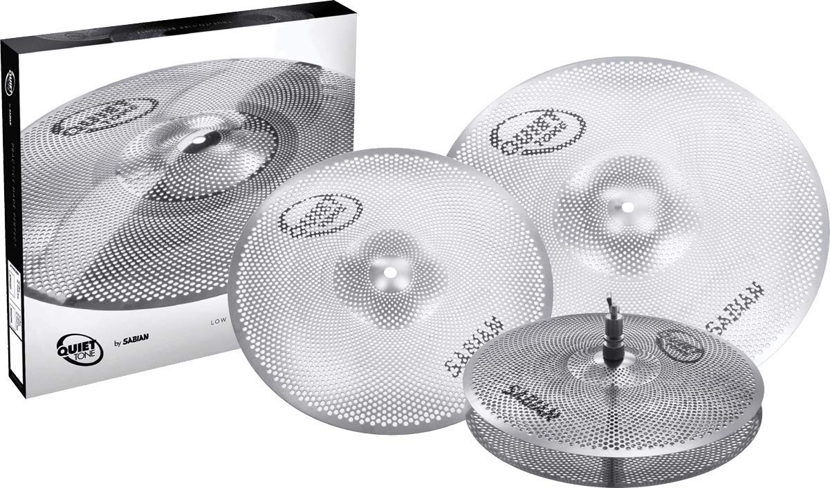 Sabian Quiet Tone Practice Cymbals Set Qtpc502