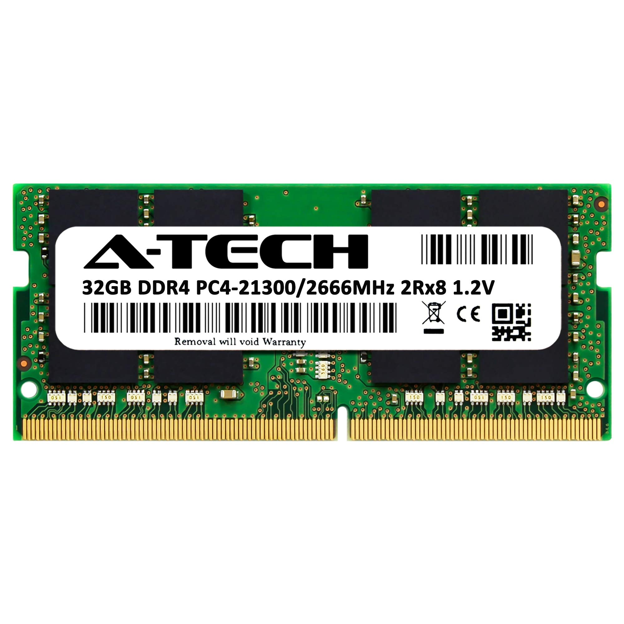 A Tech 32Gb Ram For Acer Nitro 5 Gaming Laptop | Ddr4 2666Mhz Sodimm Pc4 21300 (Pc4 2666V) Memory Upgrade Module