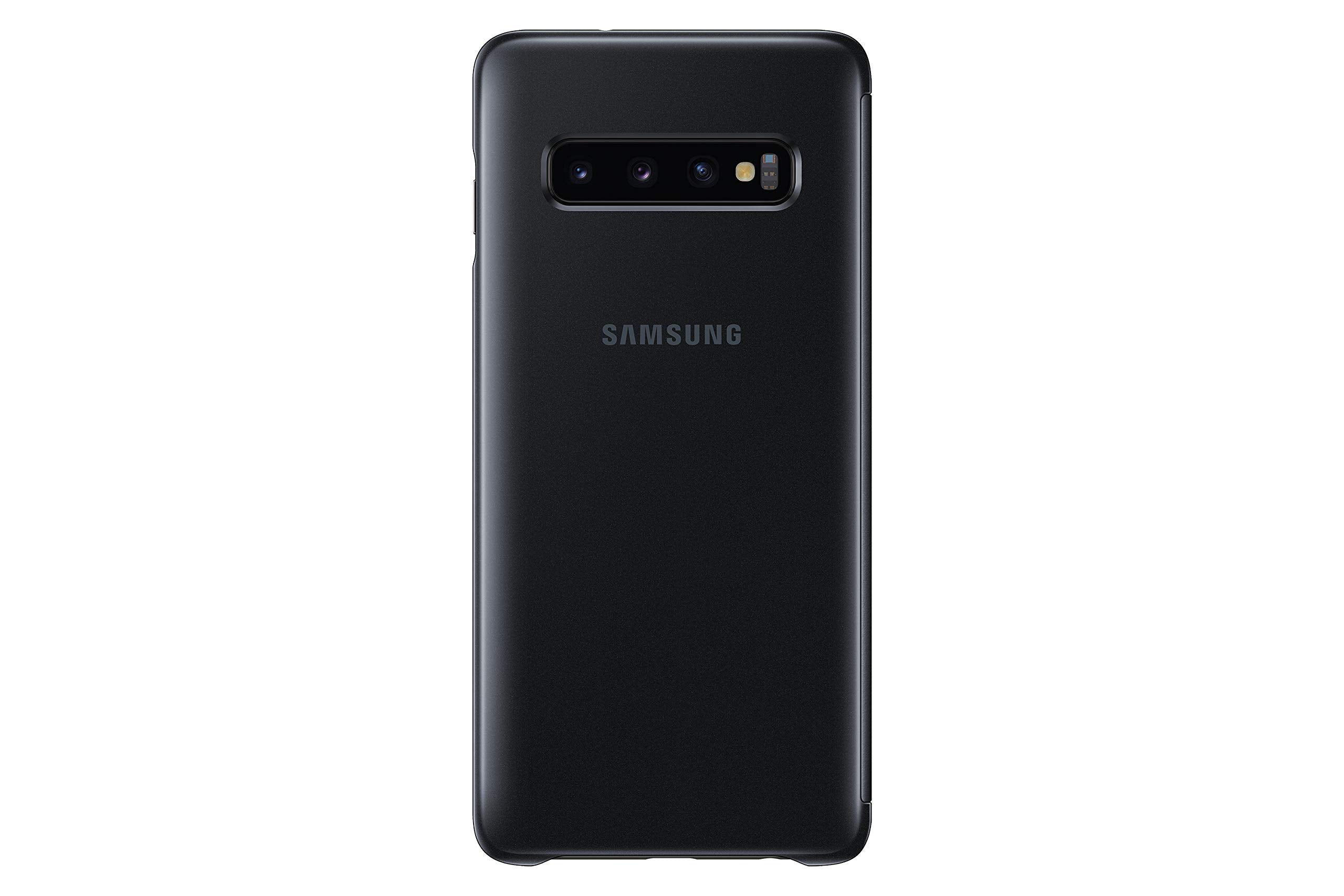 Samsung Galaxy S10 S View Flip Case, Black