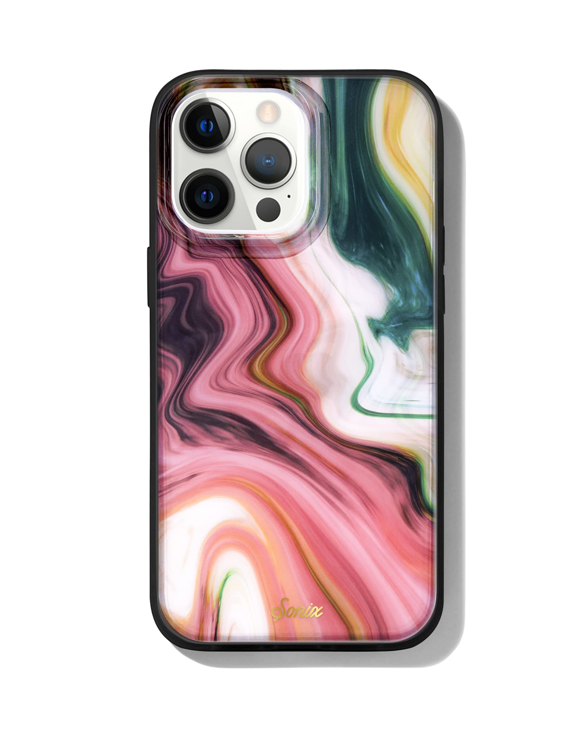 Sonix Phone Case for iPhone 13 Pro Max / 12 Pro Max | 10ft Drop Tested | Marble Print | Agate