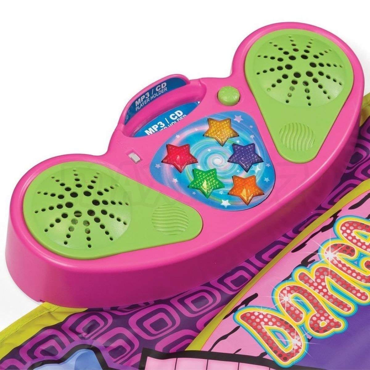 Dance Mixer Electronic Playmat   Touch Sensitive Design With Background Music  Adjustable Music Tempo Setting,Plug In Music