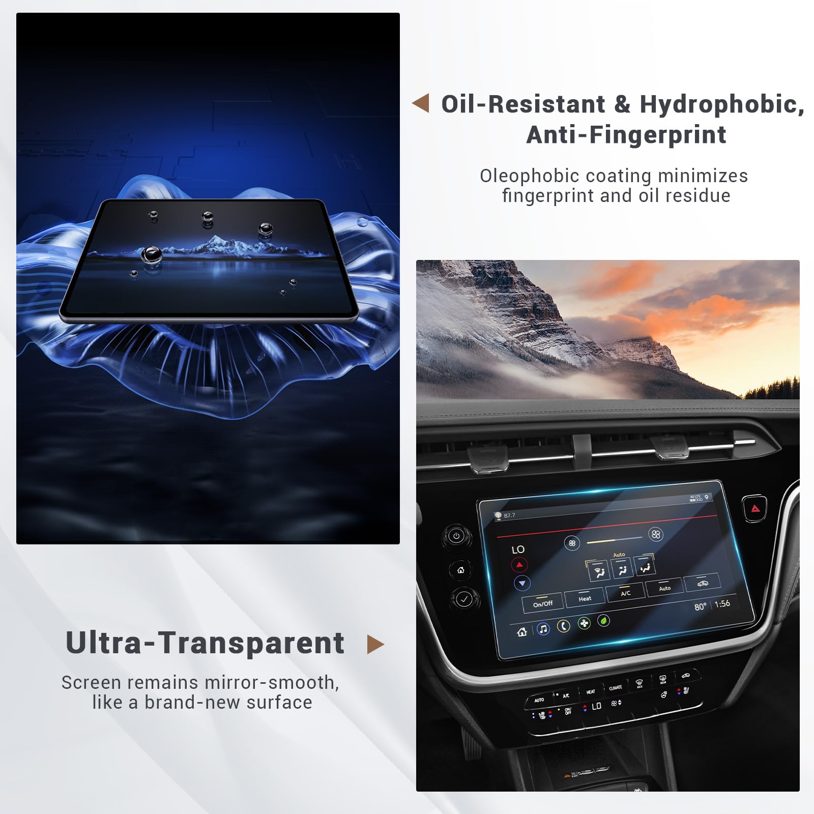 Yee Pin 2025 2024 2023 2022 Chevy Bolt Euv Screen Protector For Chevy Bolt Ev Accessories Chevy Bolt Screen Protector 2022 2025 Bolt Euv Screen Protector 2022 Chevy Euv Screen Protector Anti Scratch