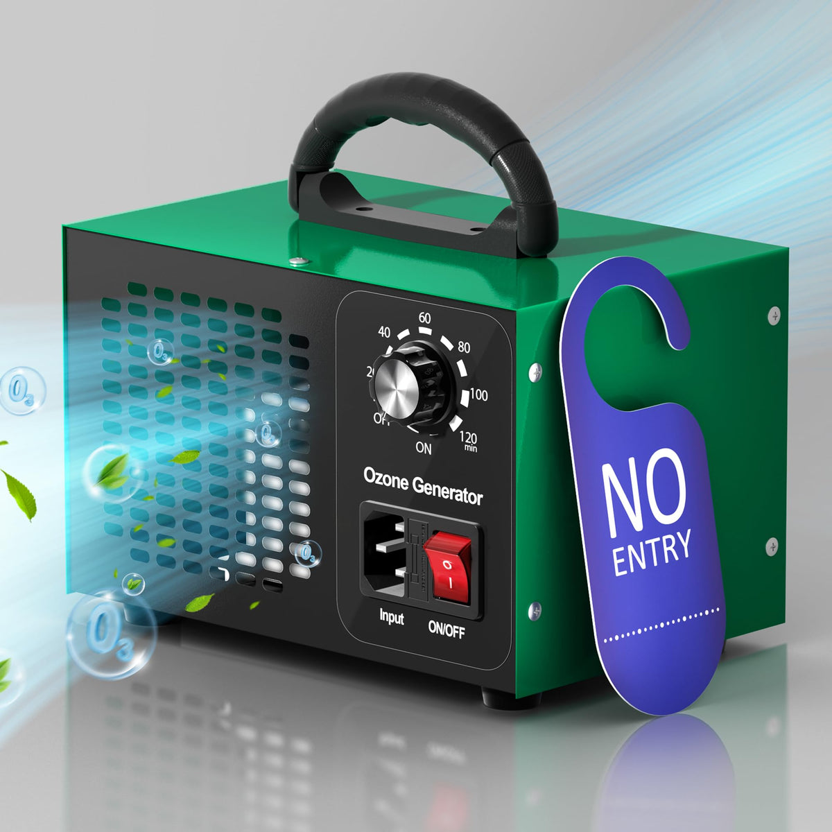 Ozone Generator 45,000Mg/H, Industrial/Home O3 Air Purifier Deodorizer For Areas Of 2500 Square Feet   High Capacity Ozone Machi