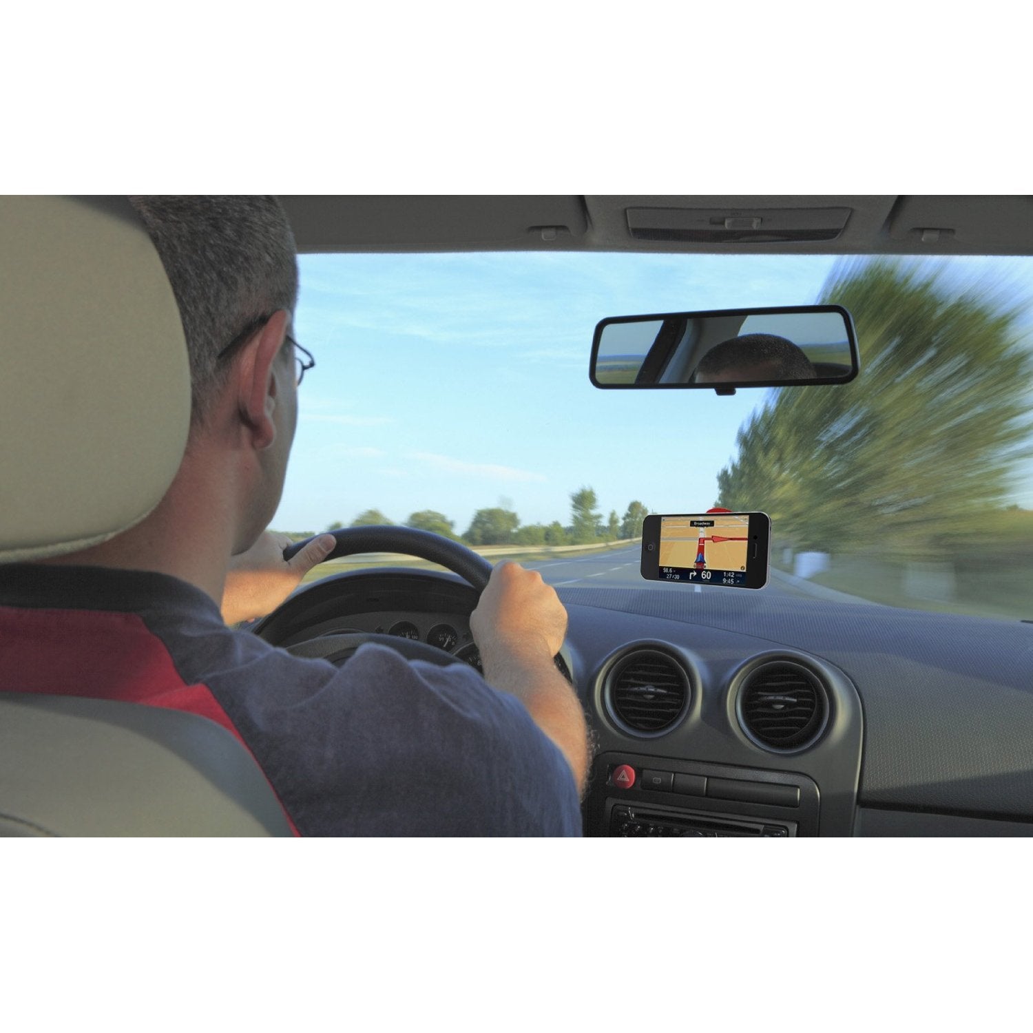 Stkr Concepts Simple Sucker   Flexible Smartphone Mount   Red