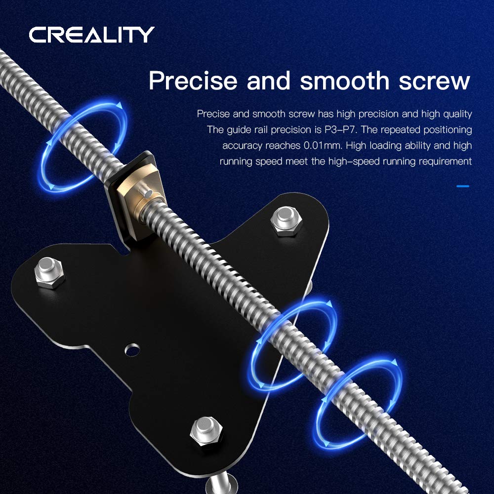 Official Creality New Update Ender 3 Dual Z Axis Upgrade Kit With Metal Power Supply Holder, Stepper Motor And Lead Screw For En