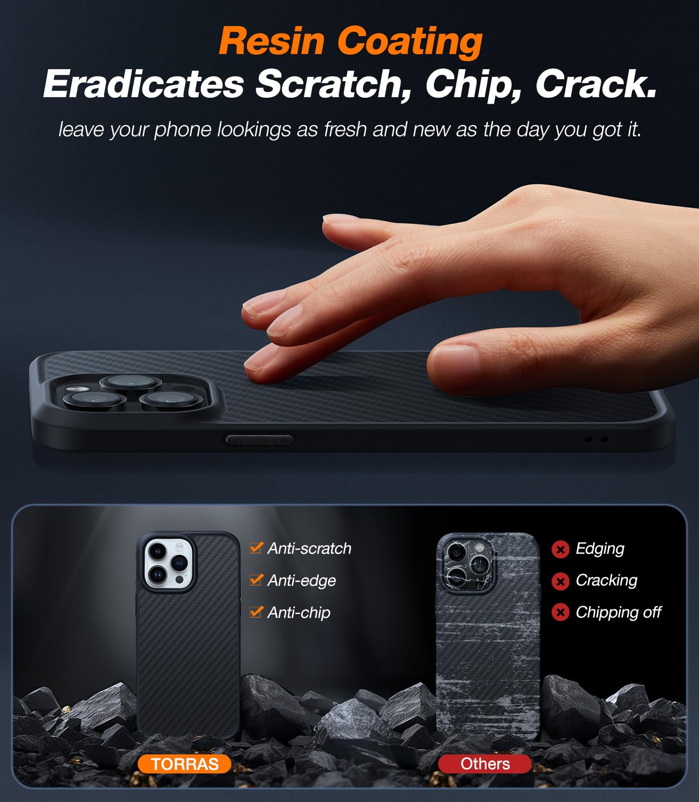 Torras 2023 Upgraded Megamag Shield Designed For Iphone 14 Pro Max Case [Military Grade Drop Tested] [Compatible With Magsafe] F