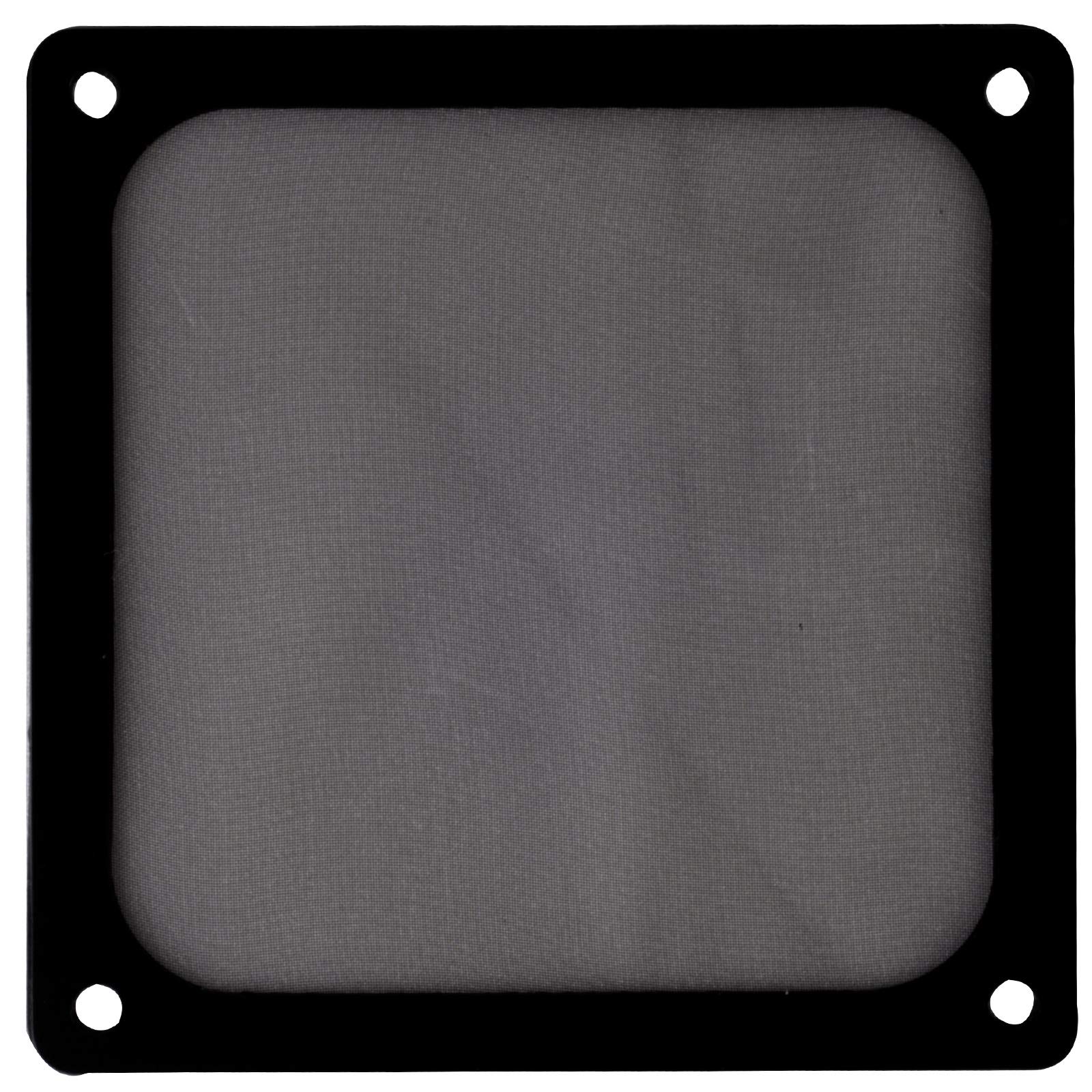 Black, Plastic Ultra Fine Fan Filter with Magnet for 120mm Case Fan, air vent