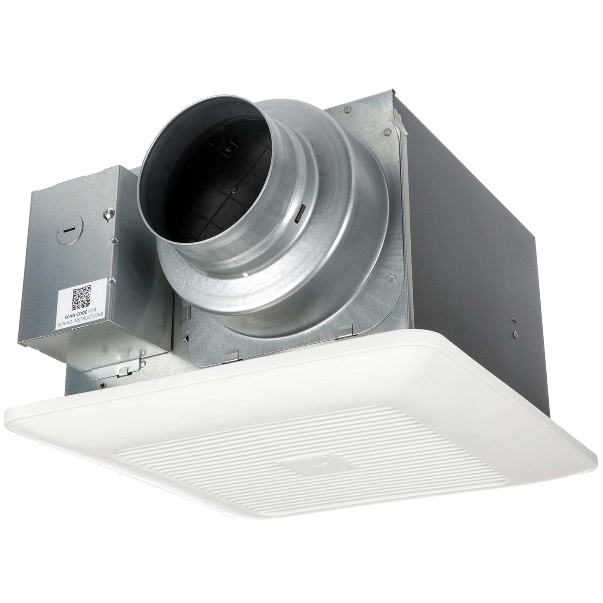 Panasonic WhisperGreen Select Ceiling Mount Exhaust Fan, Customizable, 110-130-150 CFM, FV-0511VK2
