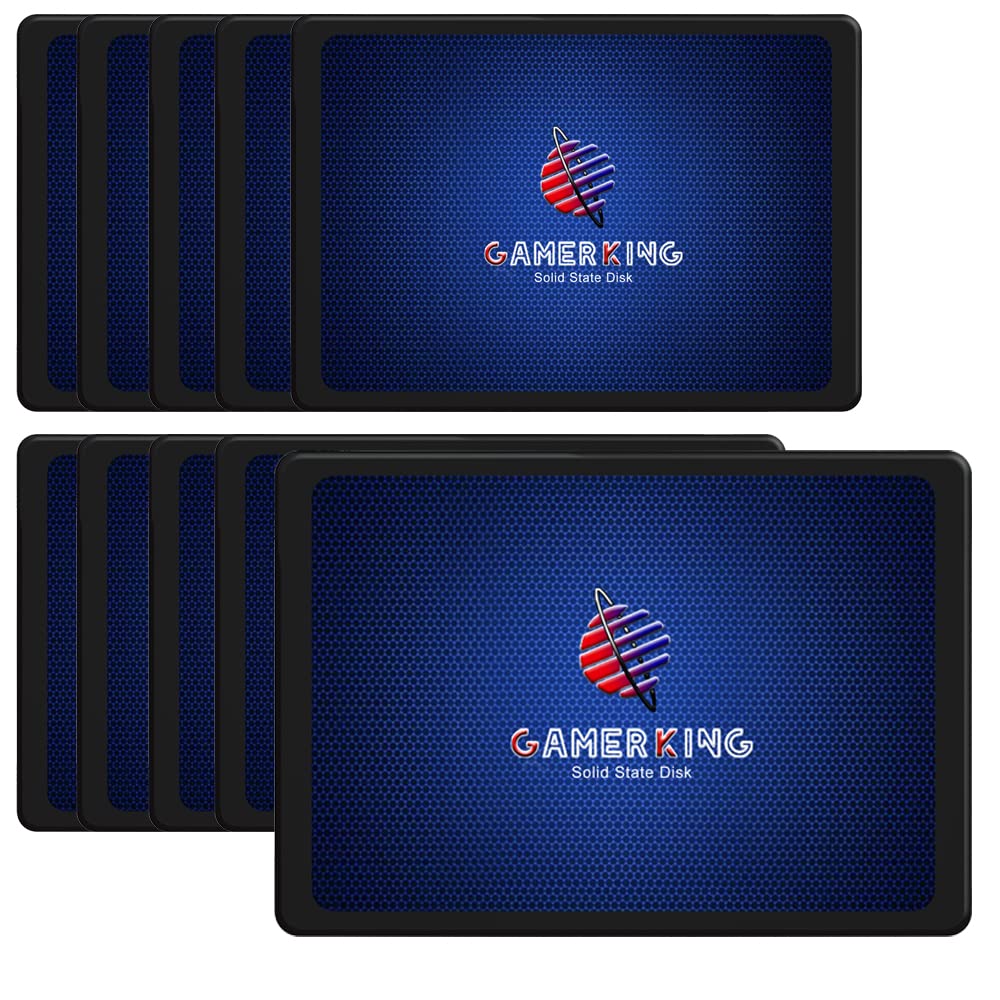 Gamerking Ssd 2.5 Sata Iii 64Gb High Performance Internal Solid State Drive For Desktop Laptop 10 Unit Package Pack [64Gb(10 Packs),2.5 Sata3]
