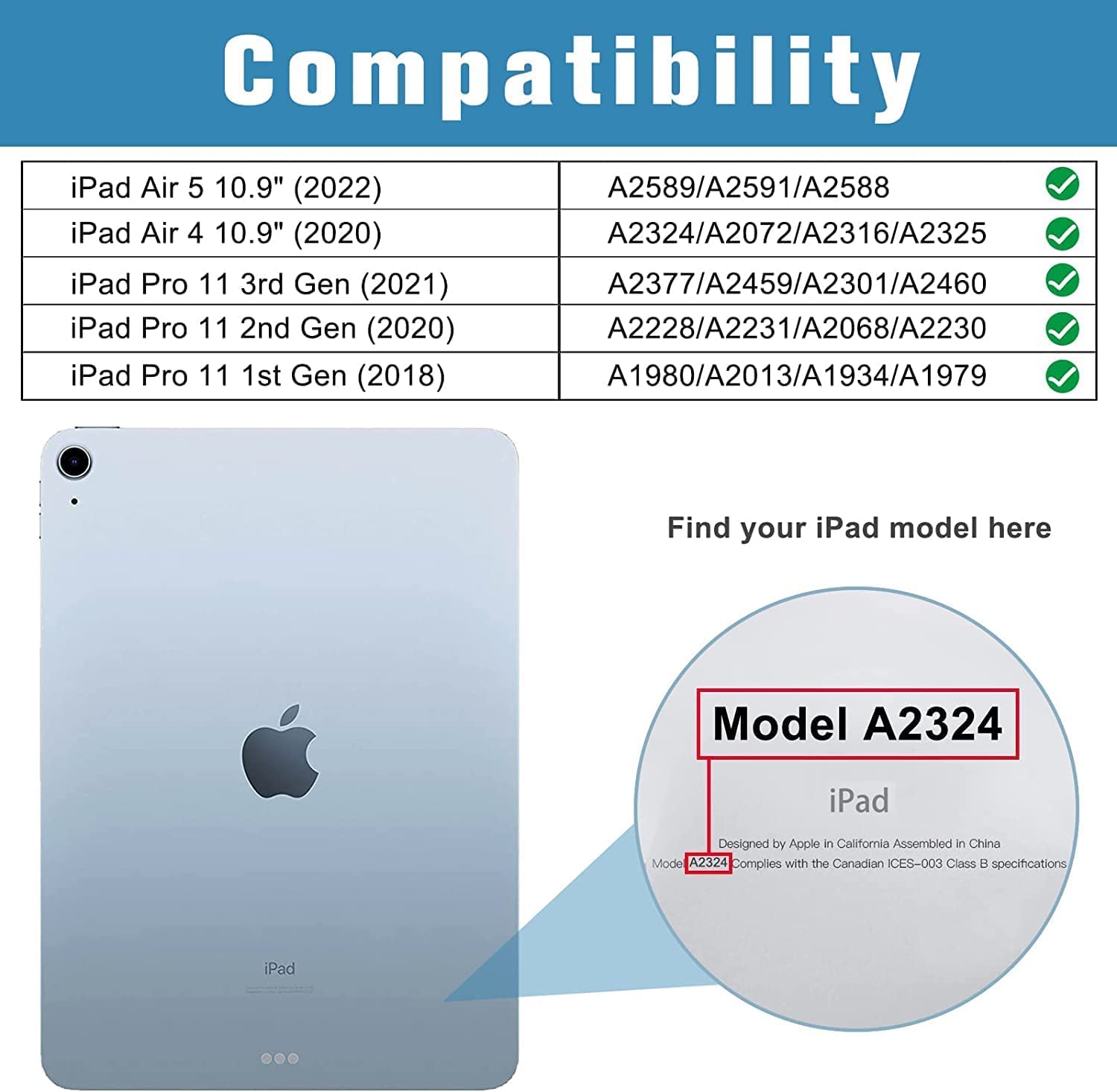 Avakot 2 Pack Tempered Glass Film For Ipad Air 5Th Generation | Tempered Glass Screen Protector For Ipad Air 4Th 10.9 Inch 2022/