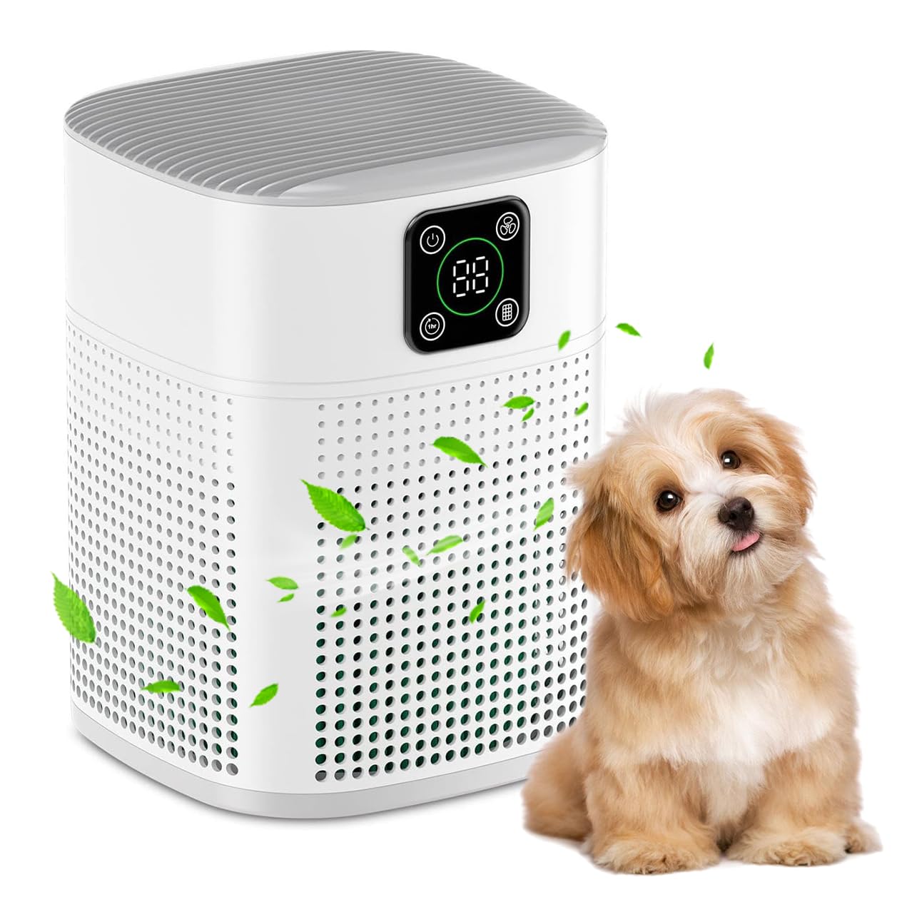 Air Purifiers For Bedroom   Honeyuan H13 Hepa Air Purifier For Home Large Room 322 Sqft, Air Purifiers With 360