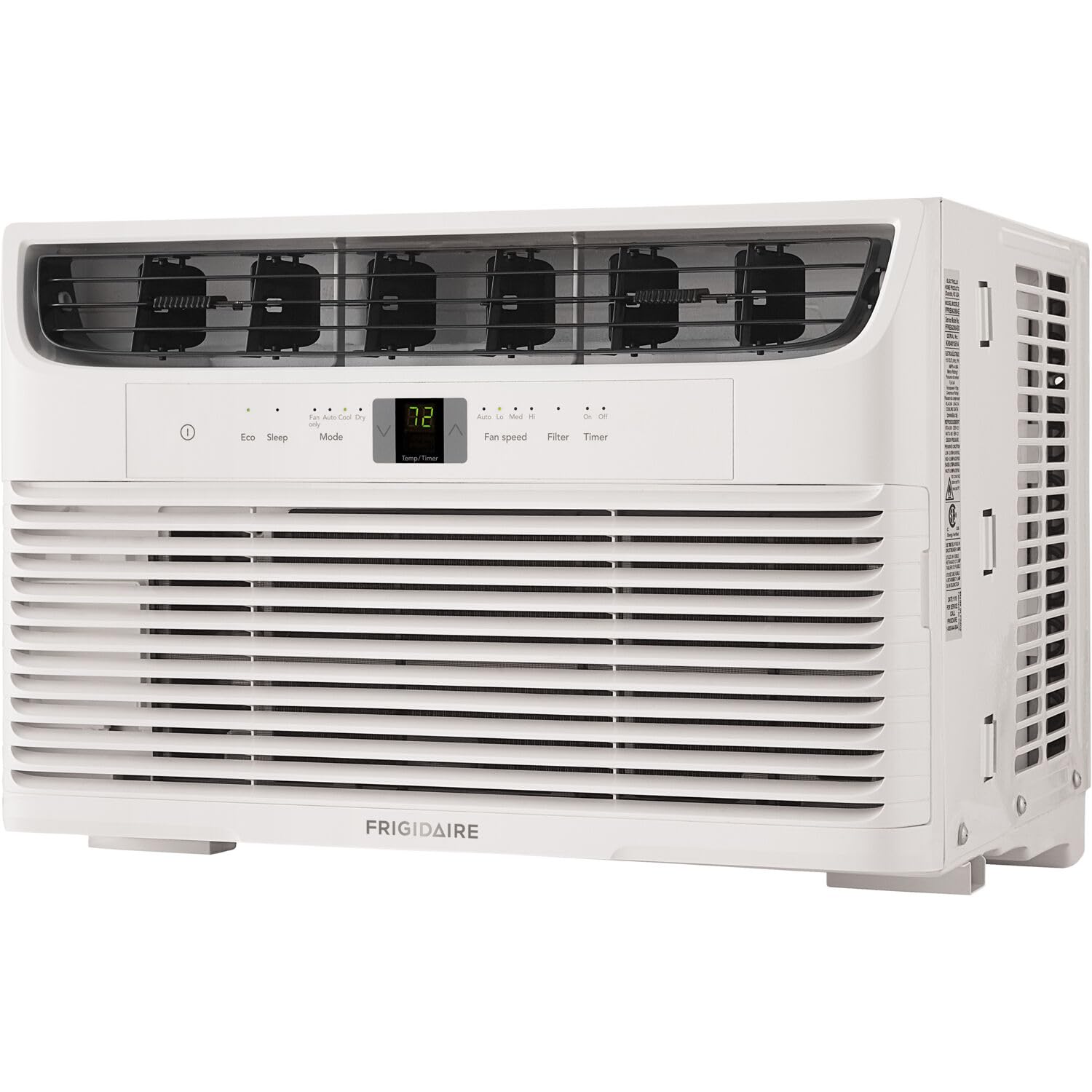 Frigidaire 6,000 BTU Window Air Conditioner and Dehumidifier, 115V, Cools up to 250 Sq. Ft. for Apartment, Dorm Room, Small/Medi