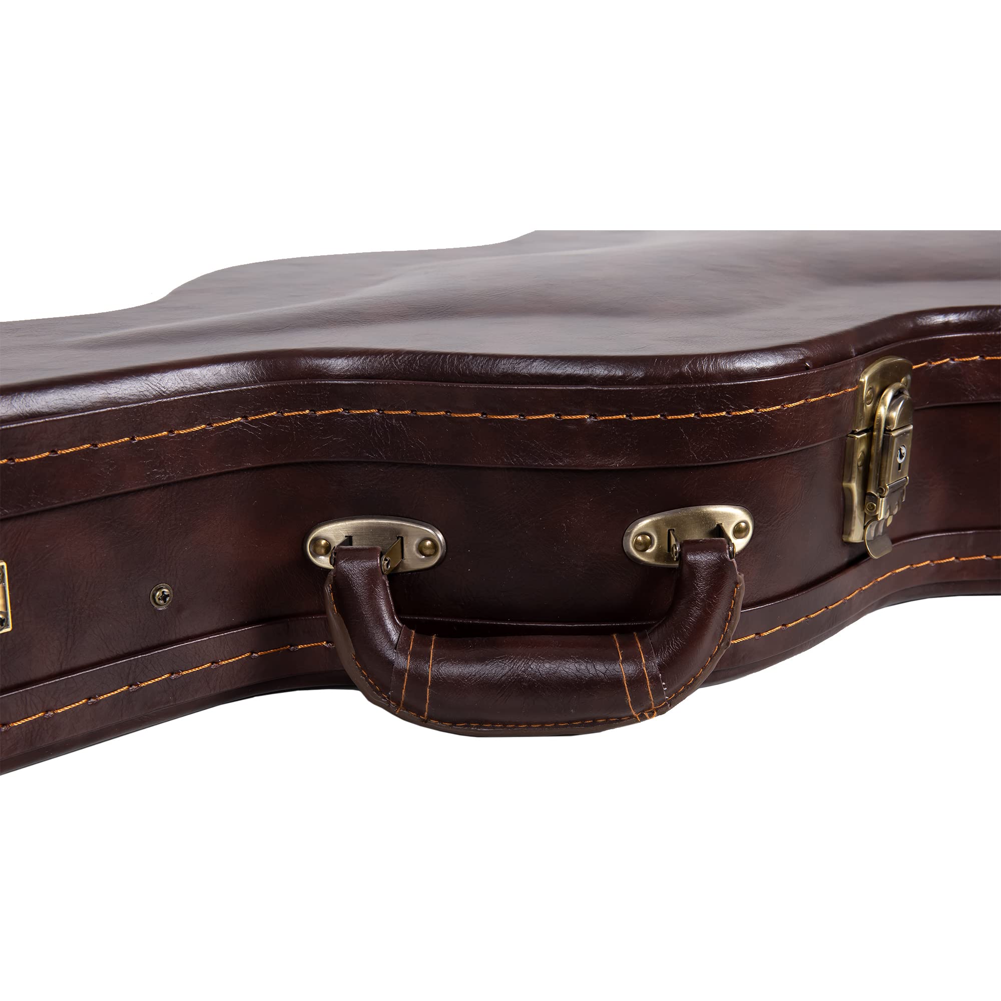 Crossrock Electric Guitar Case Fits Prs Se Standard Solid Body Guitar, Right Hand, Vintage Brown (Crw620Prsebr)