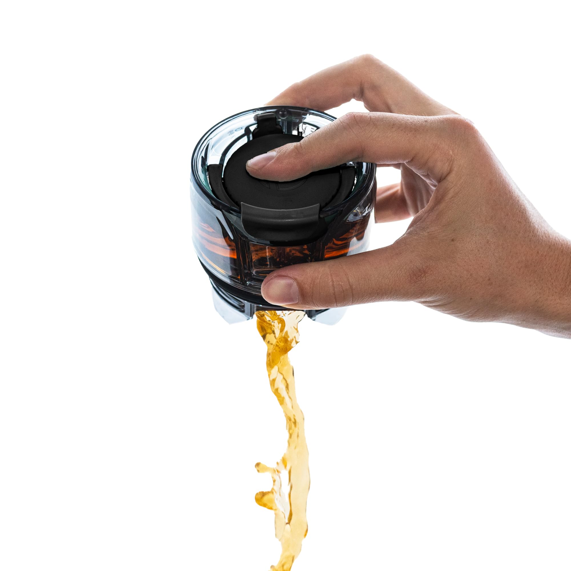 Flaskap Madic 6  20 Oz Tumbler Lid Replacement  Shot Dispenser  Leak Proof Tumbler Lid  Splash Resistant To Avoid Spills  Compat