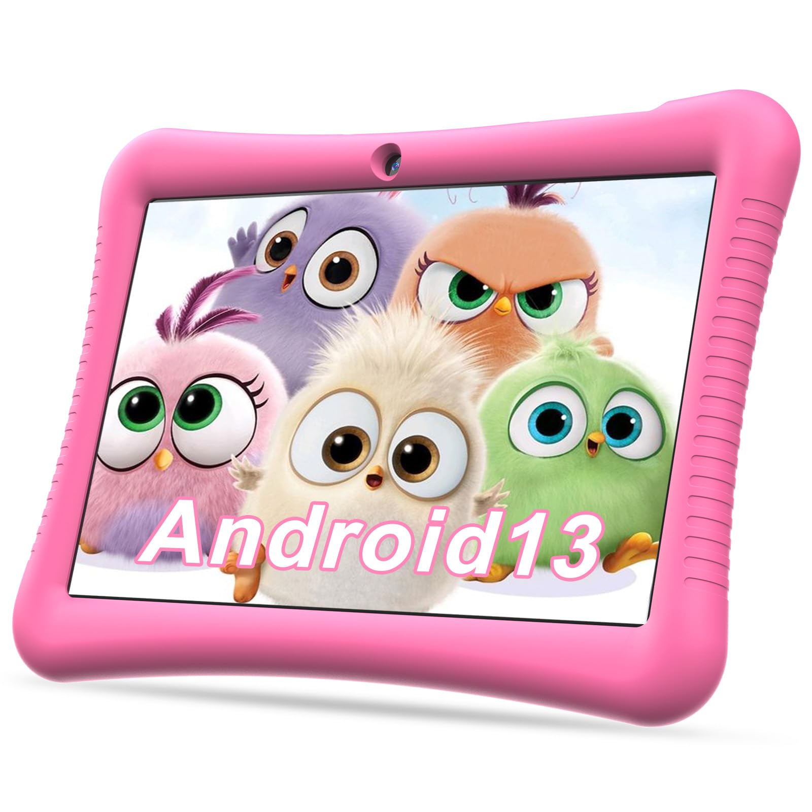 Fivahiva Kids Tablet,10 Inch Android 13 Tablet For Kids, 32Gb (Expandable To 128Gb), Quad Core, Google Kids Space, Parental Cont