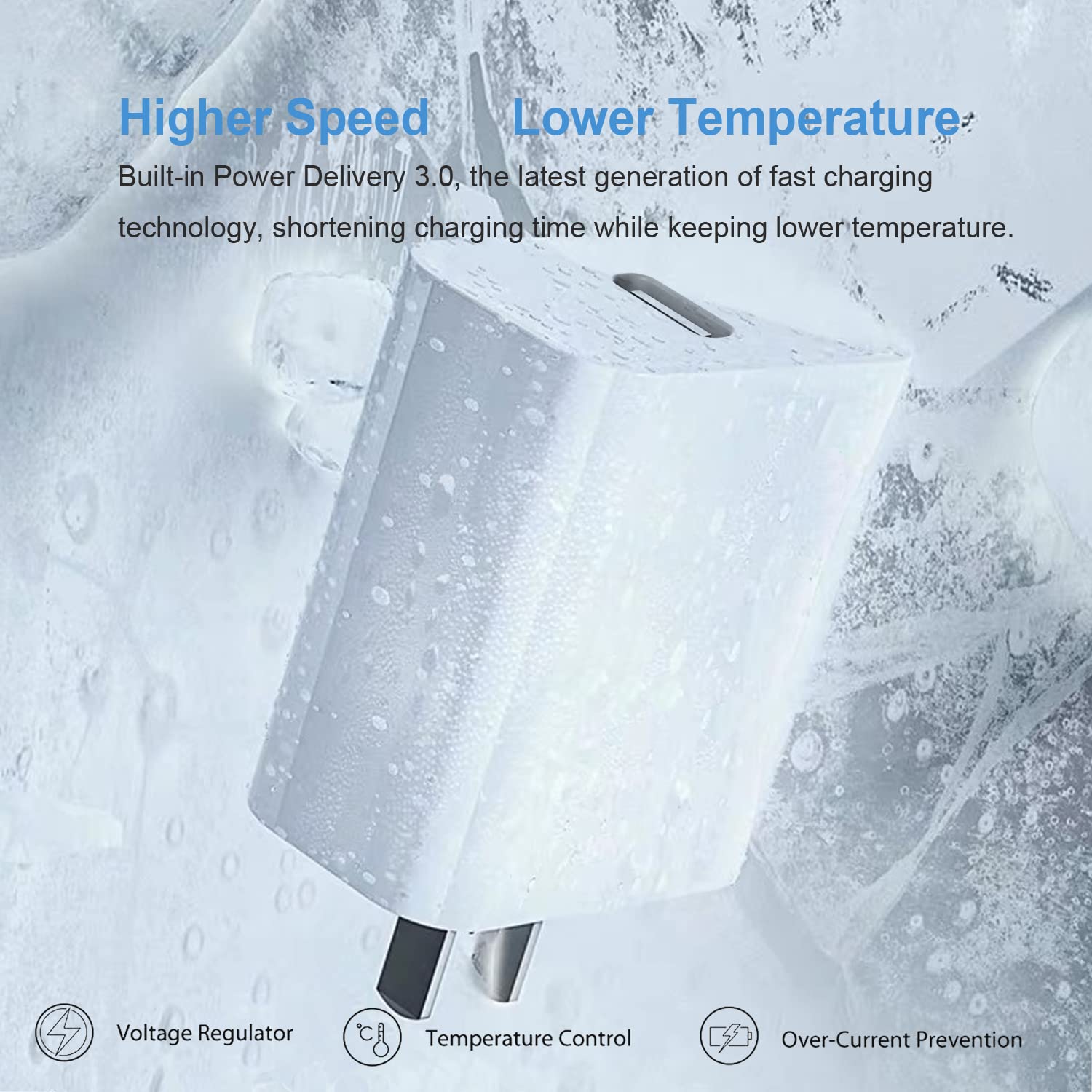 Iphone 15 14 13 Charger Block,20W Pd Usb C Charger Iphone Fast Charger Plug Type C Wall Charger,Pd Durable Usb C Power Delivery